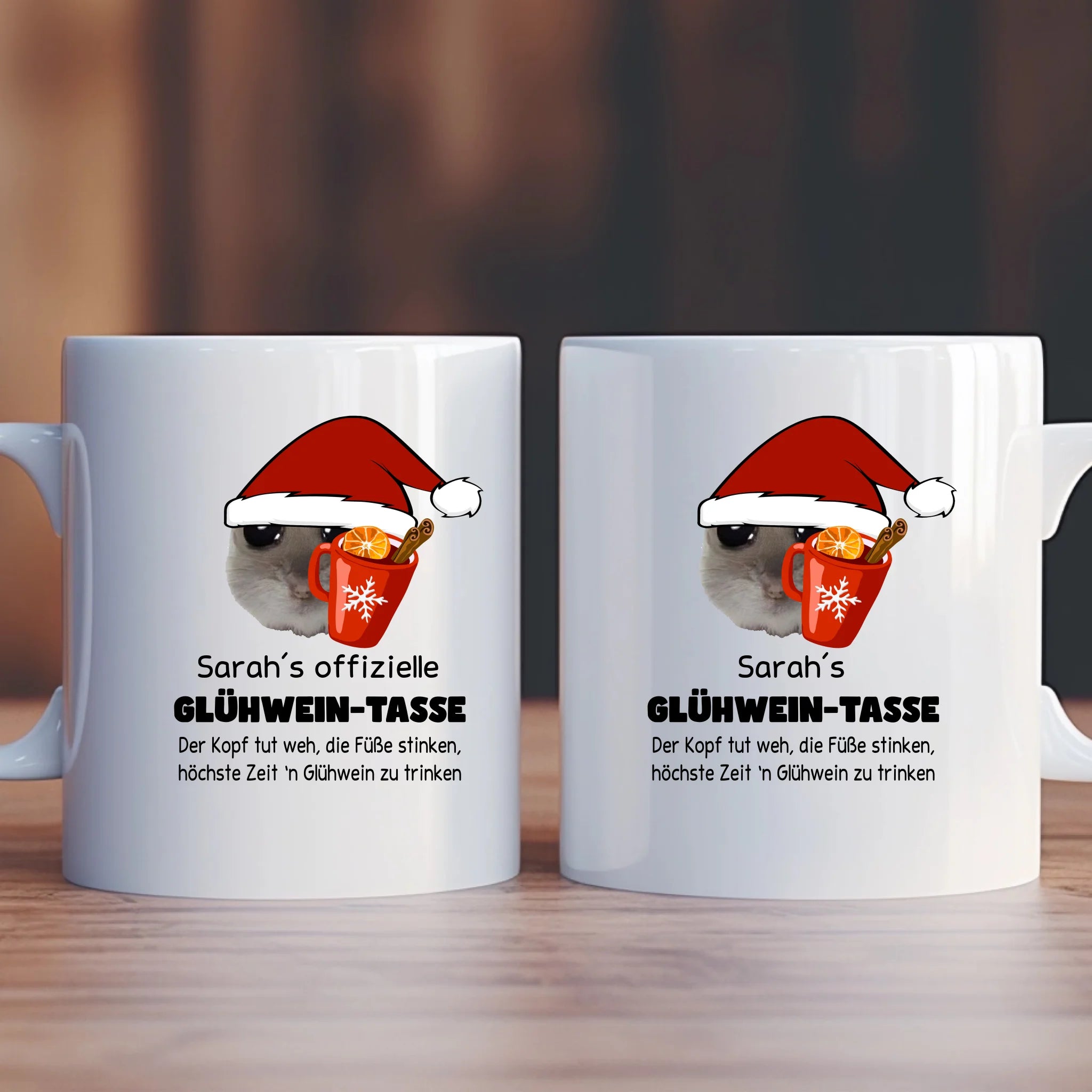 GLÜHWEIN - Personalisierbare Tasse