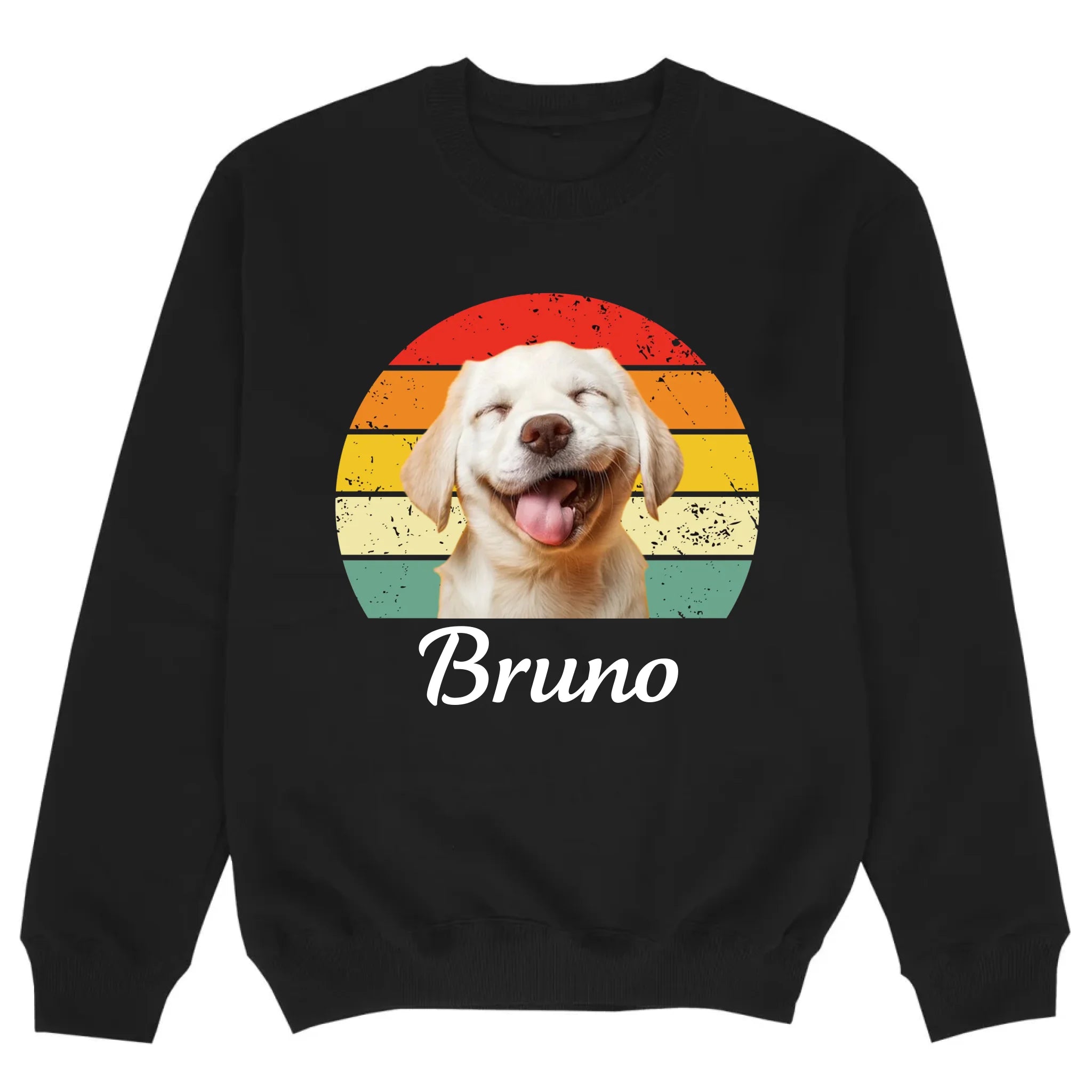 mockup sweater black