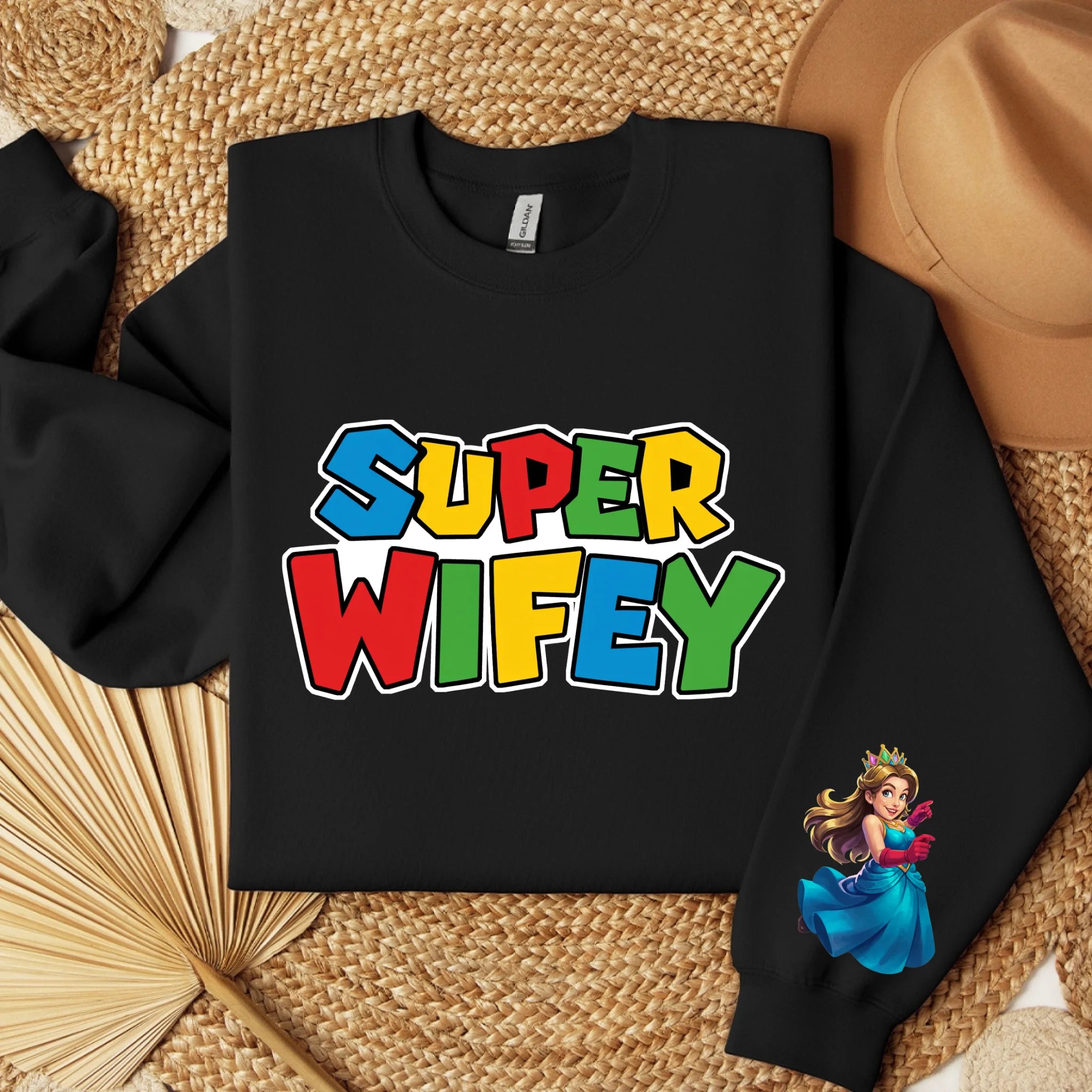 mockup sweater arm black 2