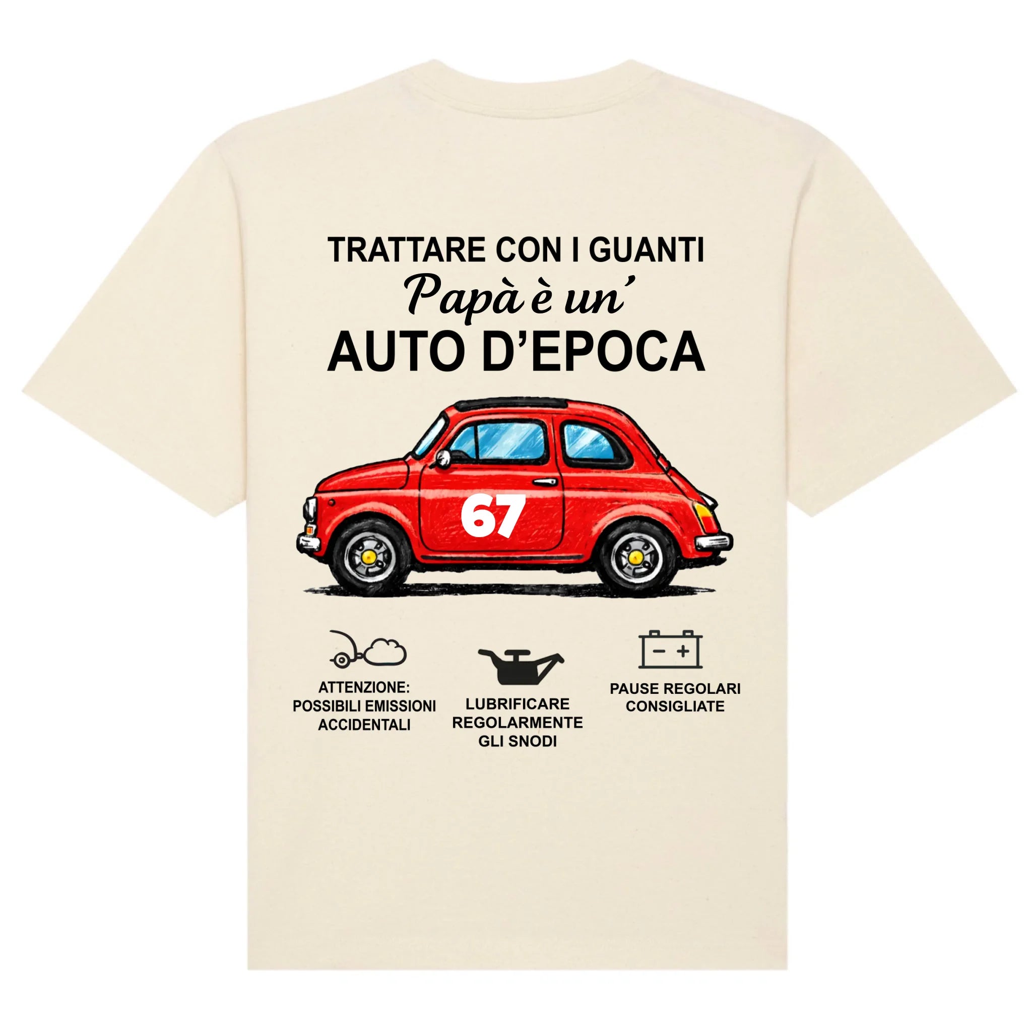 mockup shirt back natural