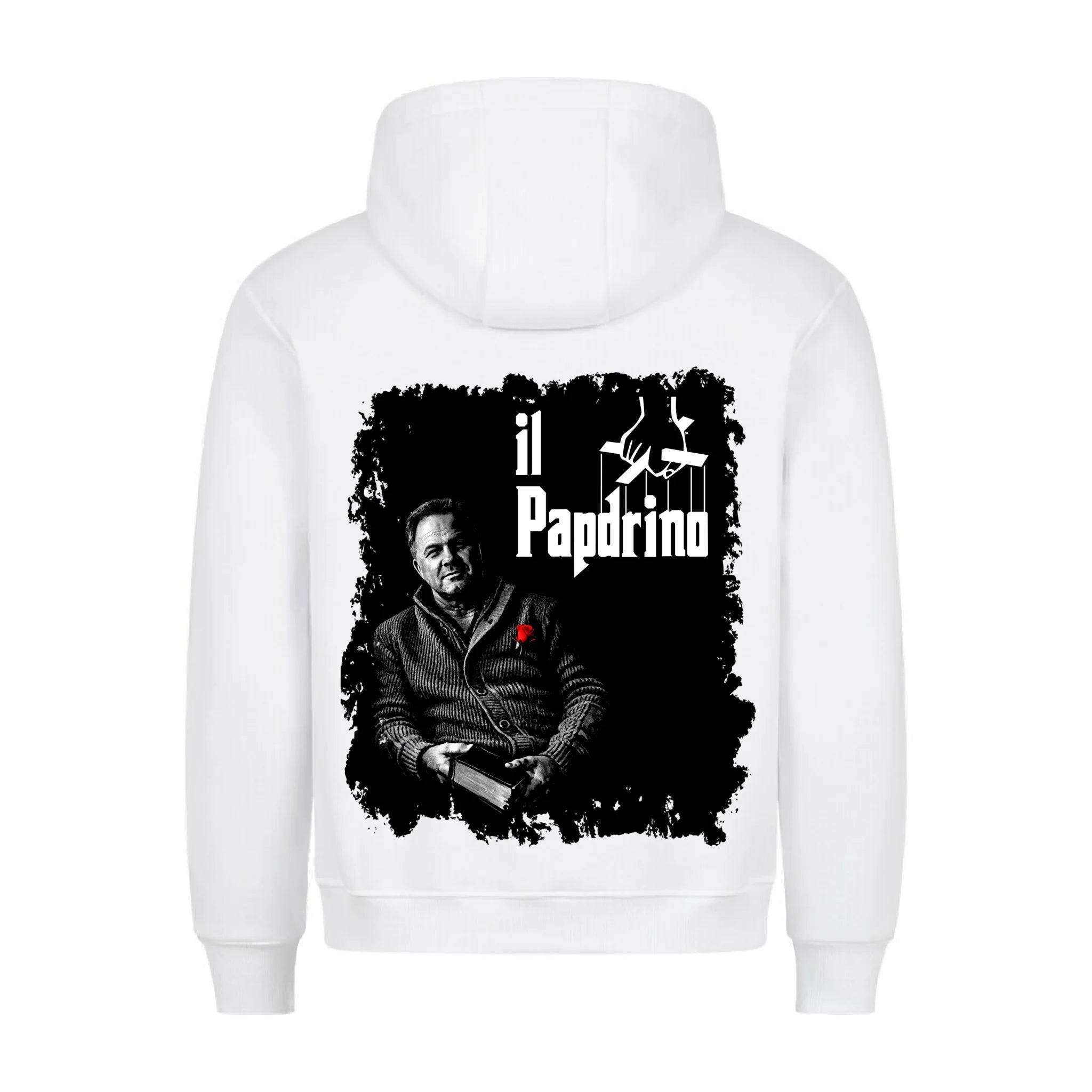 IL PAPDRINO - Felpa personalizzabile con stampa sul retro