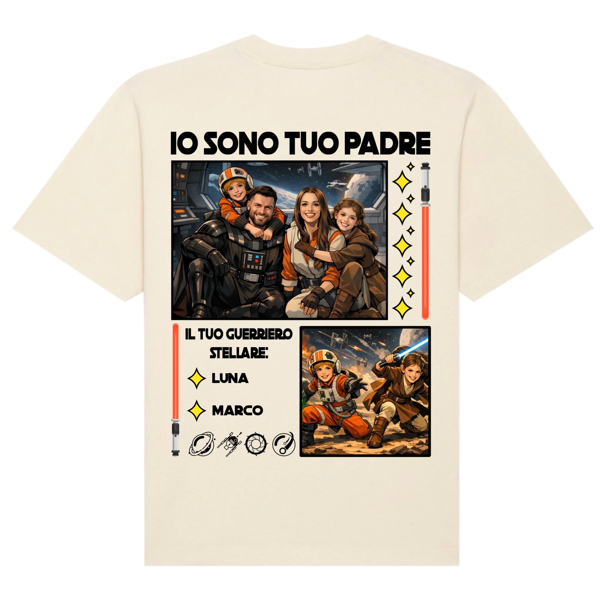 mockup shirt back natural