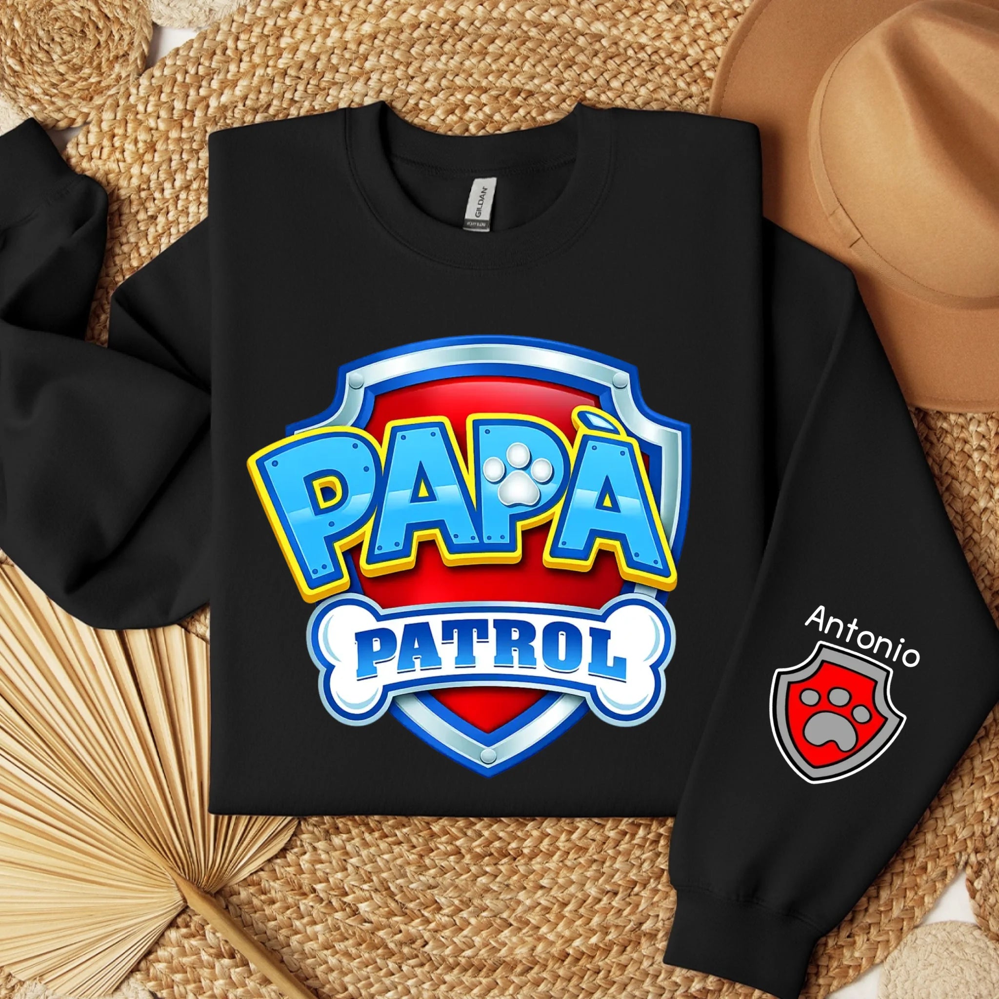 mockup sweater arm black 2