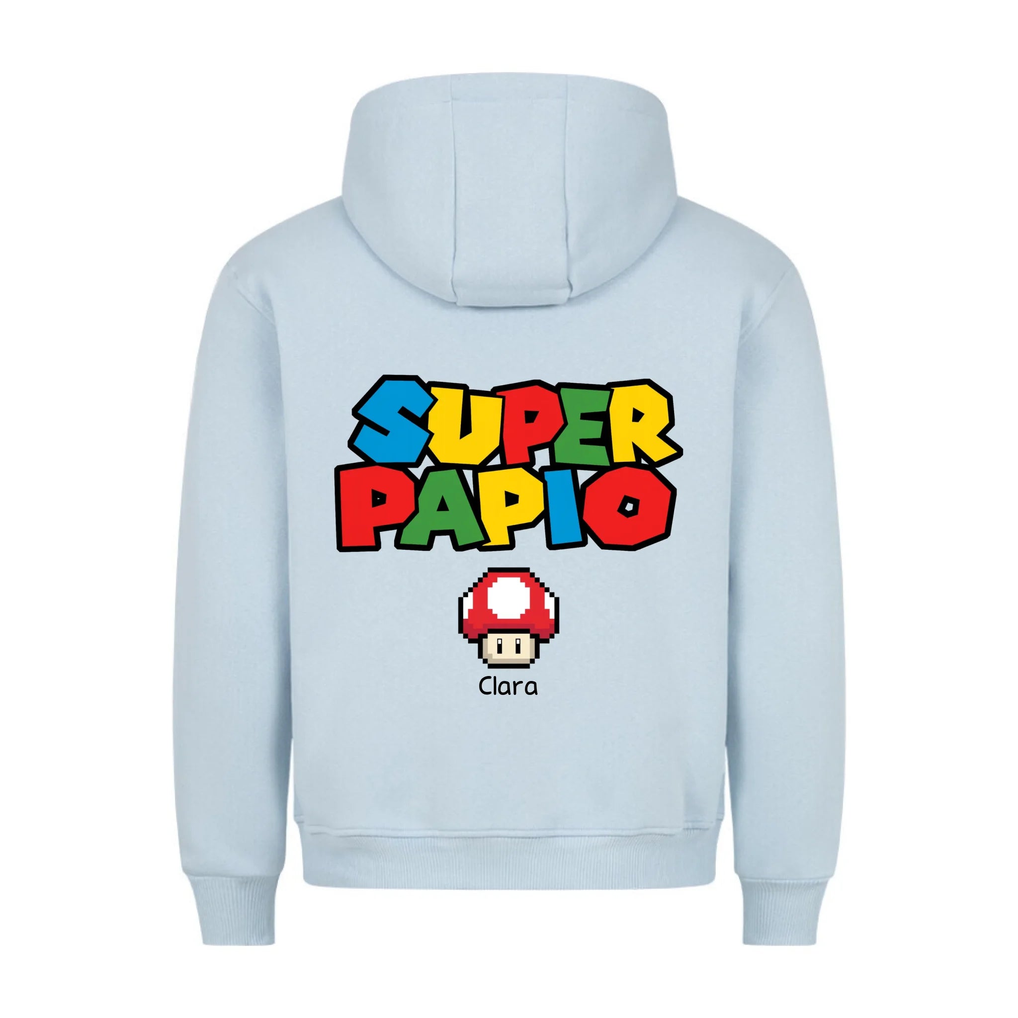 SUPER PAPPIO - Felpa personalizzabile con stampa sul retro
