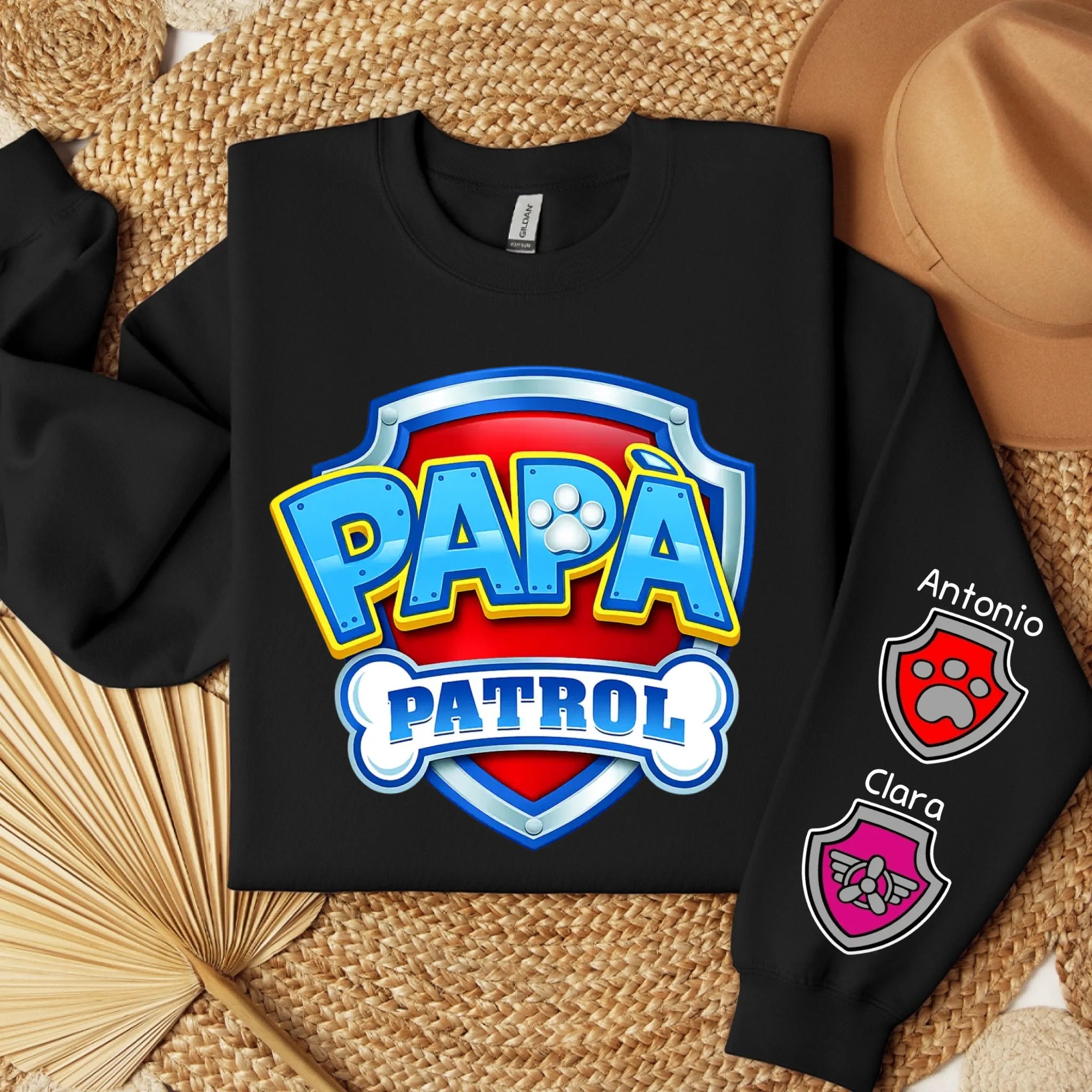 mockup sweater arm black 2