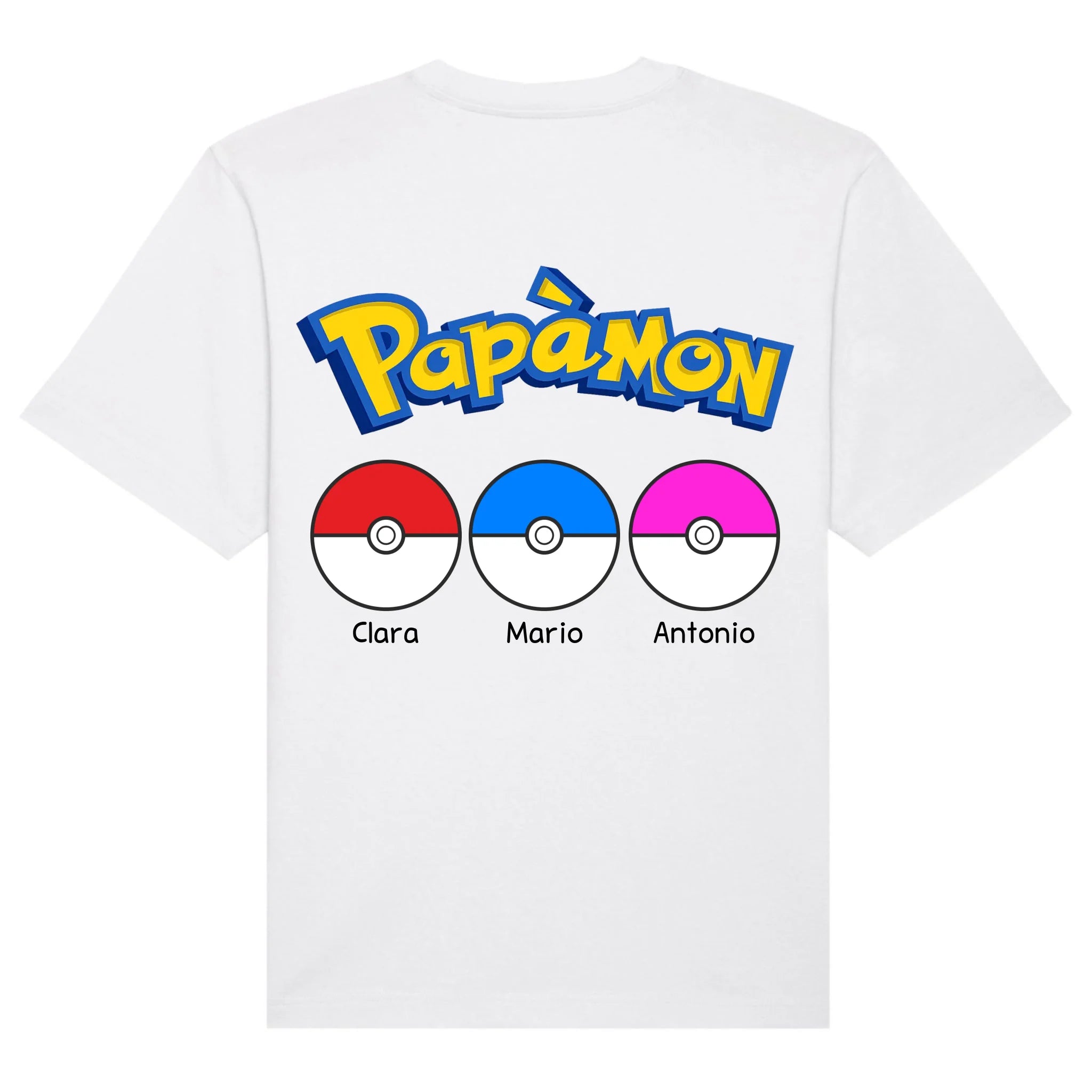 mockup shirt back white