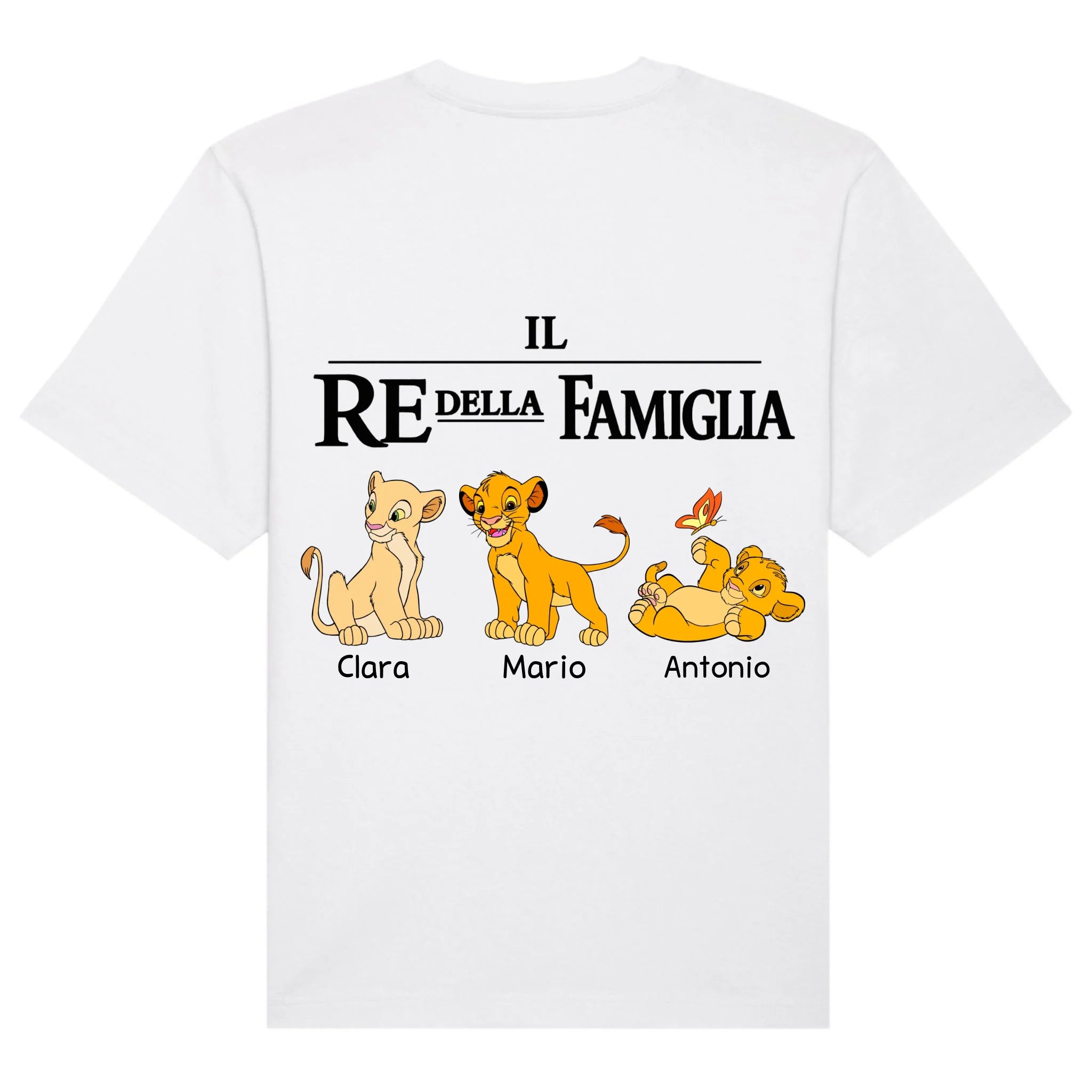 mockup shirt back white