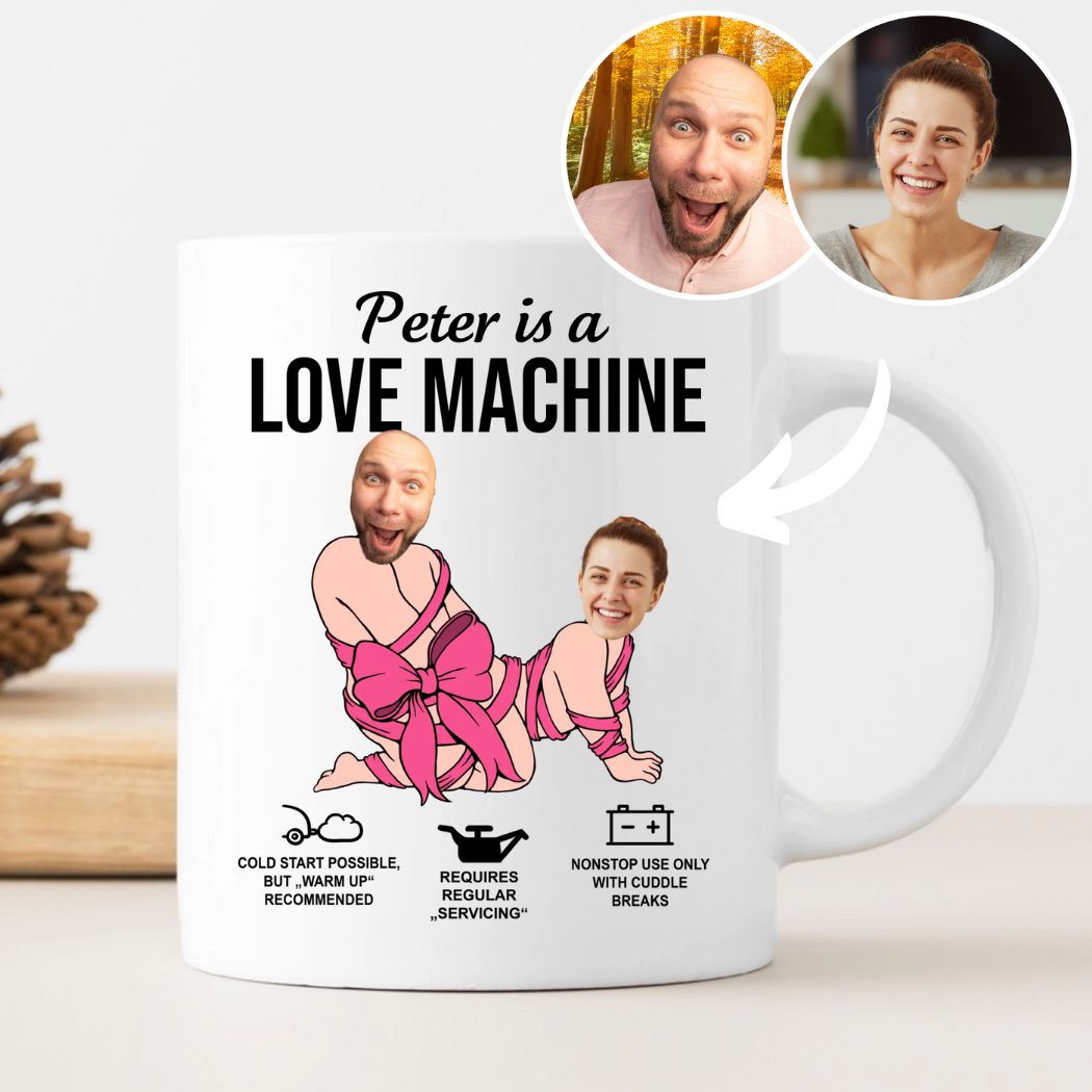 LOVE MACHINE - Customised Mok