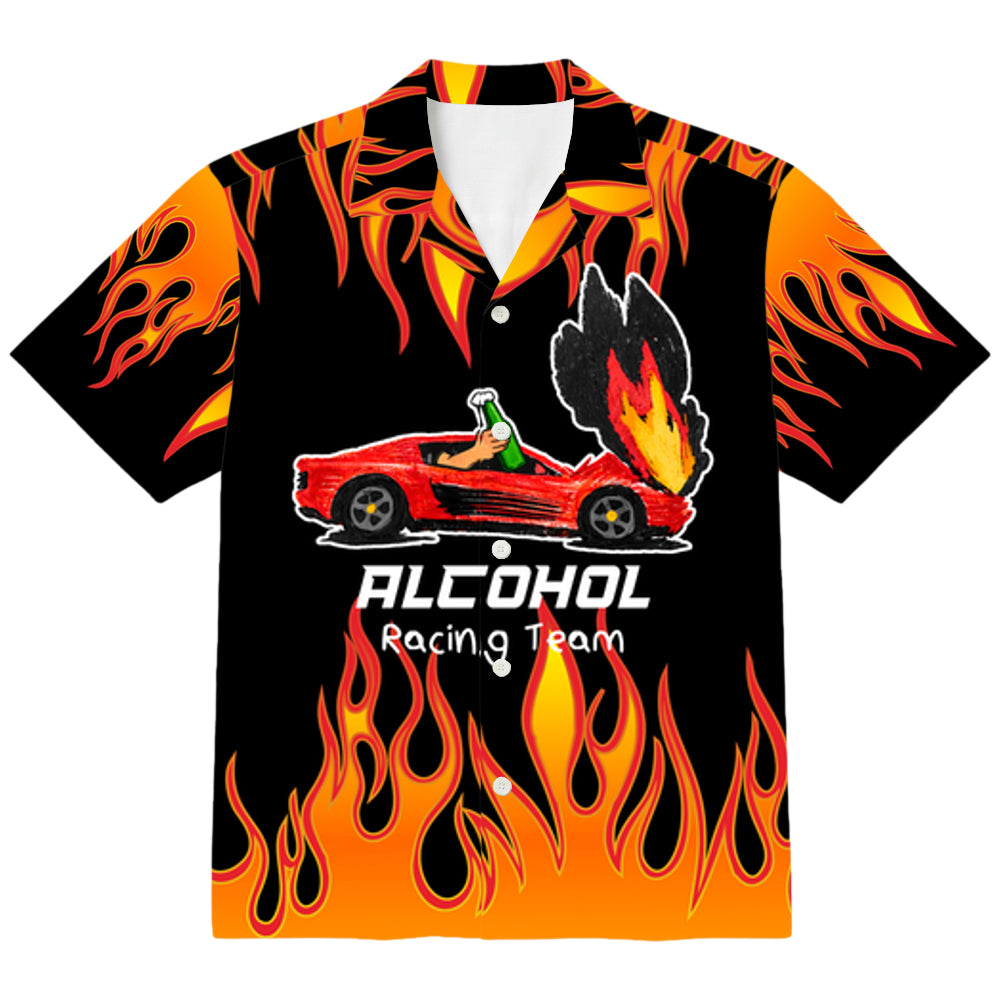 ALCOHOL RACING TEAM - Premium Hawaiihemd