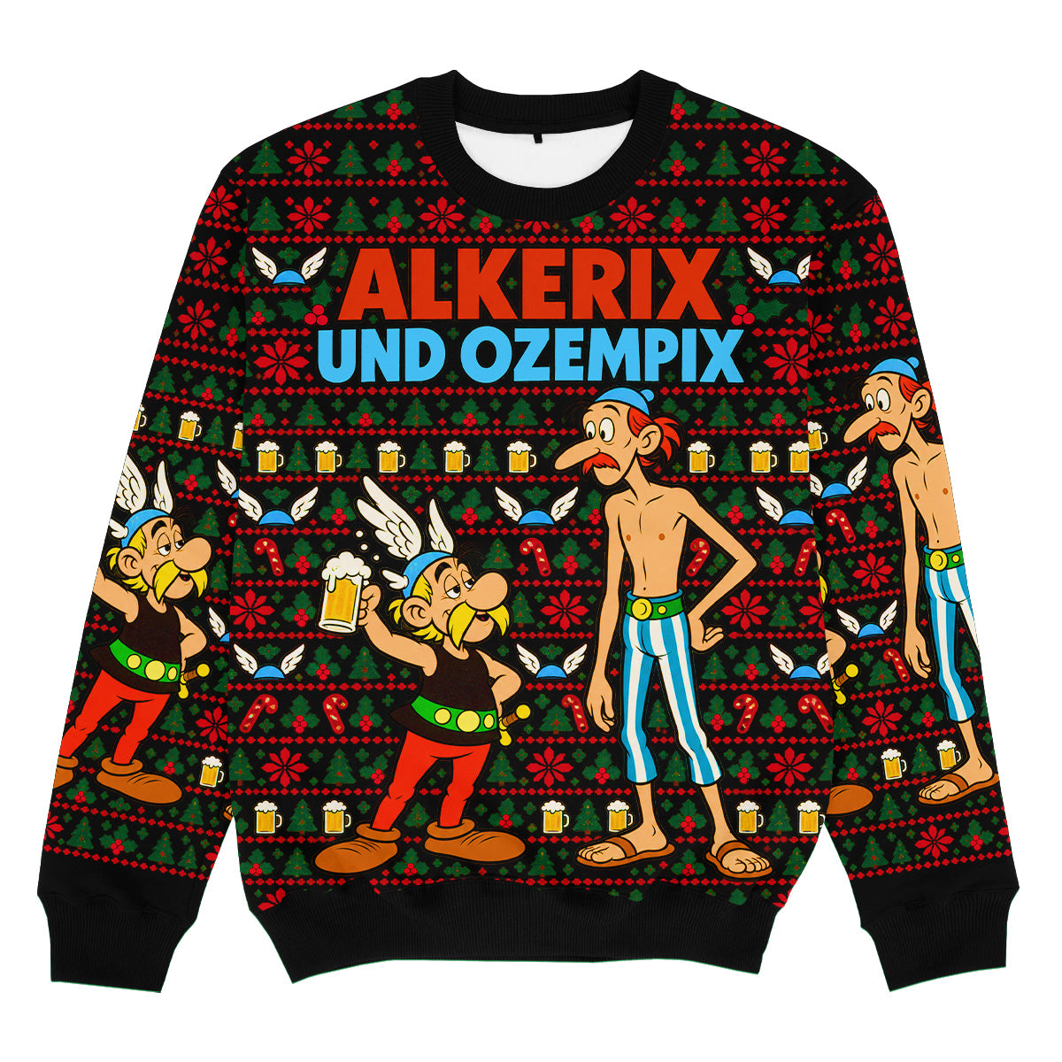 ALKERIX UND OZEMPIX - Sudadera de Navidad Signature