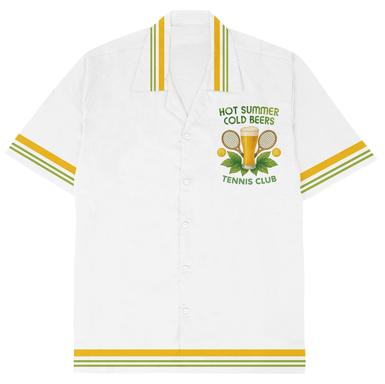 HOT SUMMER COLD BEERS - Hawaiihemd