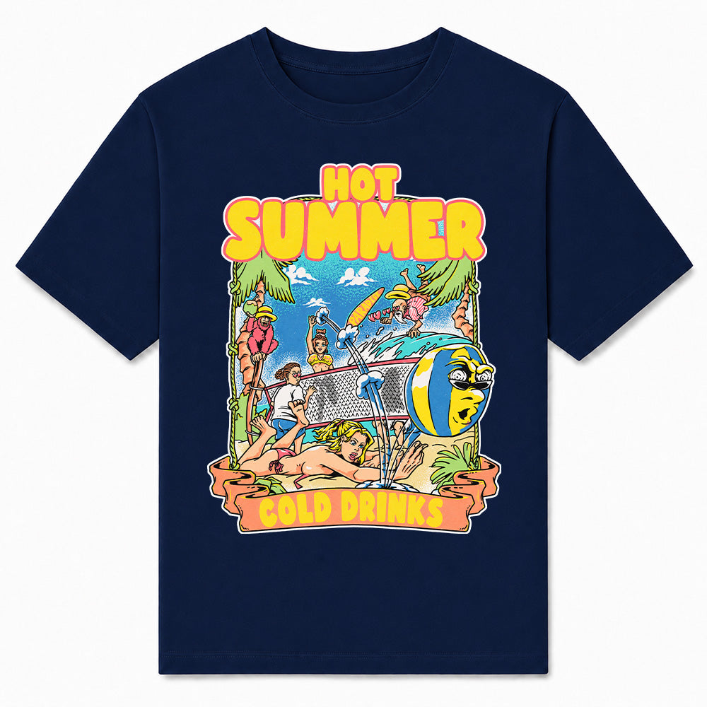 HOT SUMMER COLD DRINKS - Premium T-Shirt Unisex