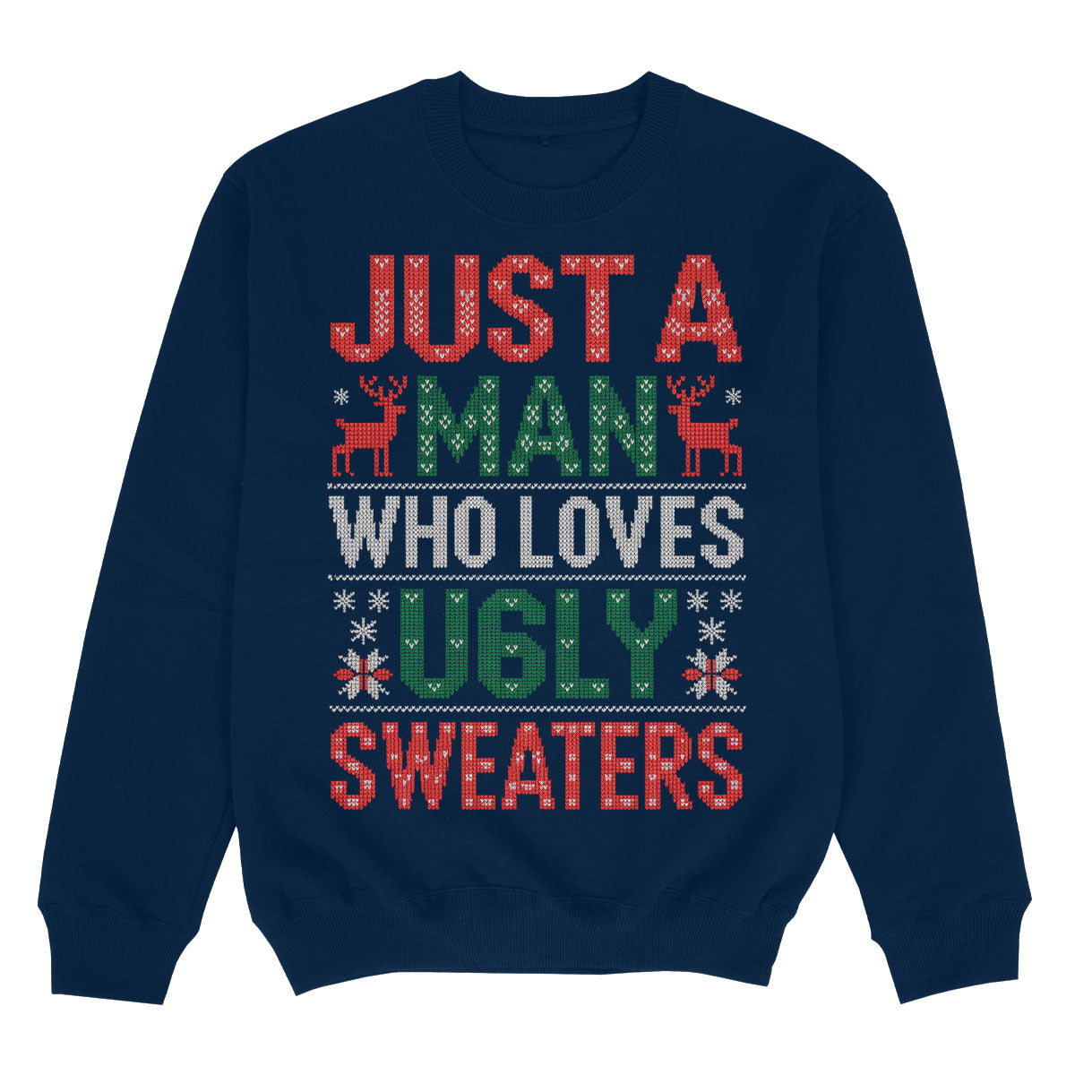 JUST A MAN - Premium Sweater