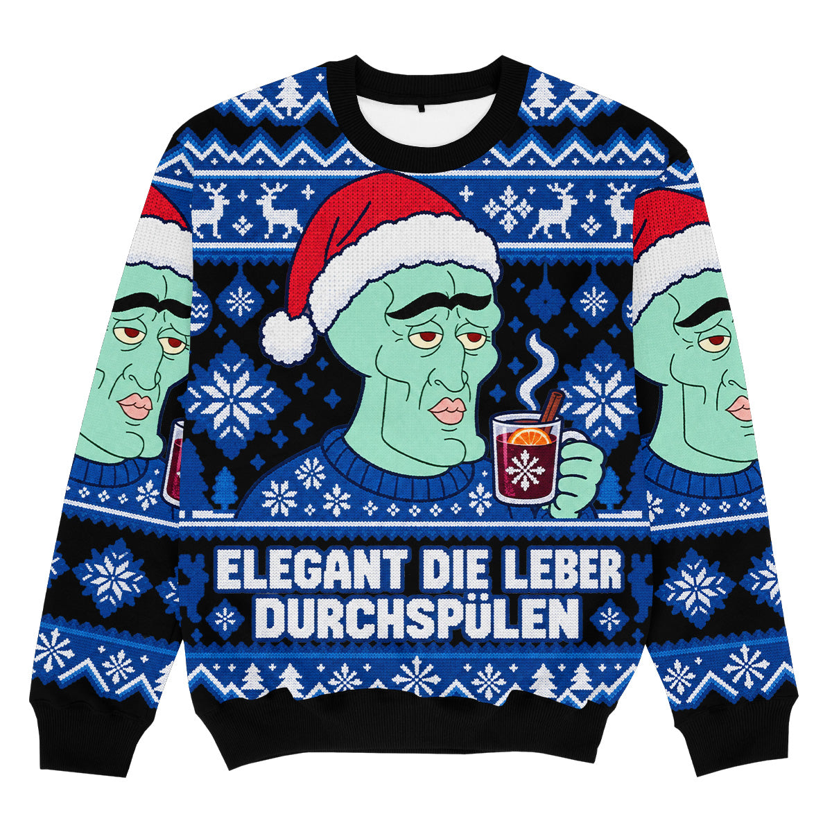 ELEGANT DIE LEBER DURCHGESPÜLT - Sudadera navideña Signature