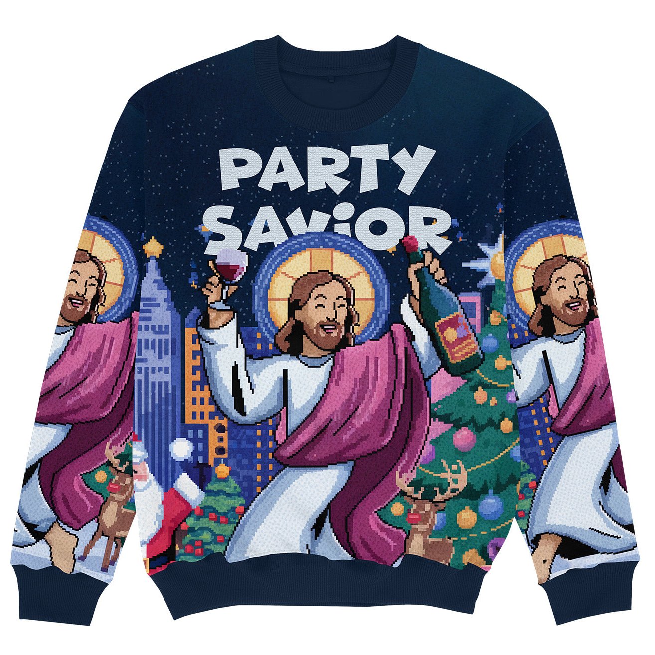 PARTY SAVIOR - Christmas Ugly Sweater
