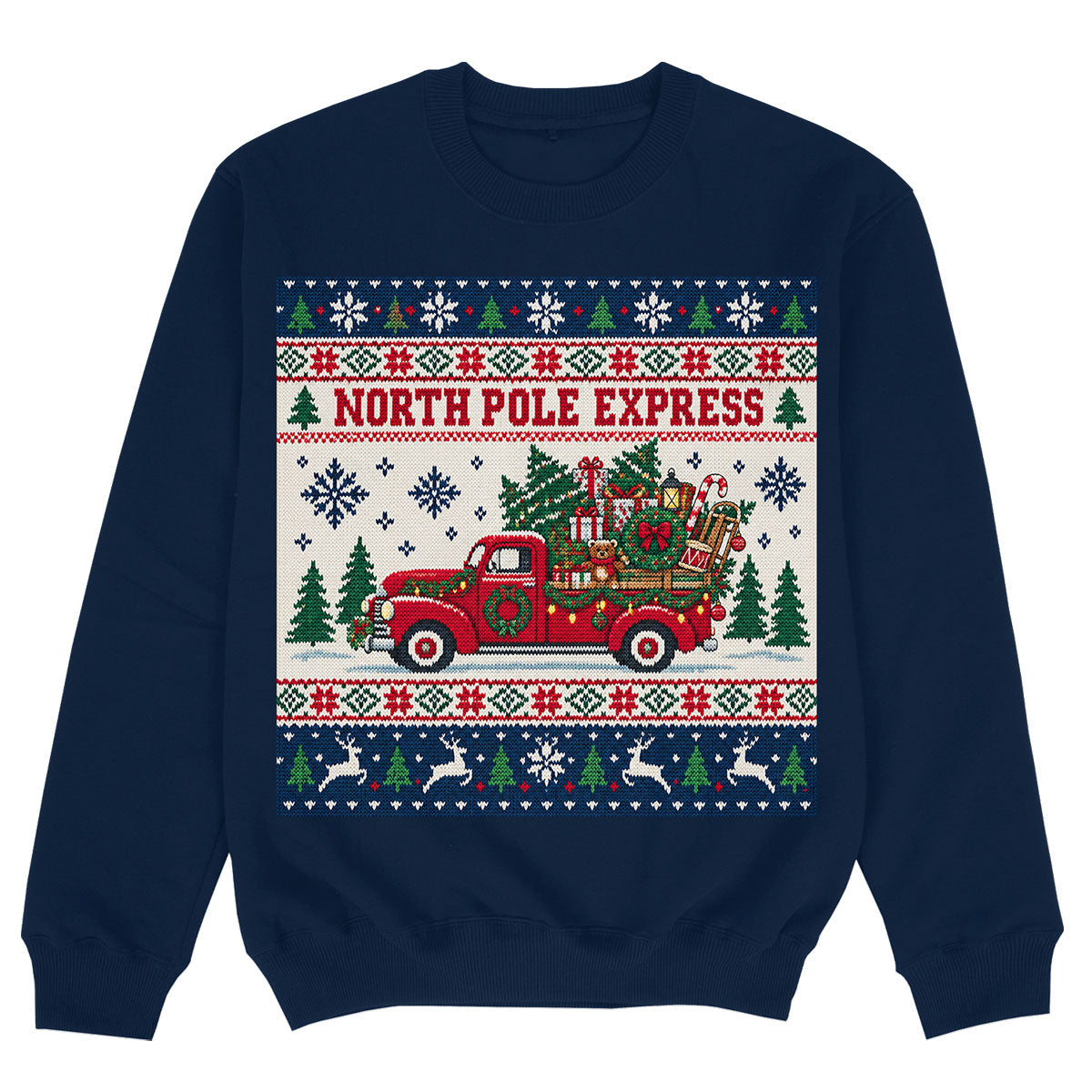 NORTH POLE EXPRESS - Premium Sweater