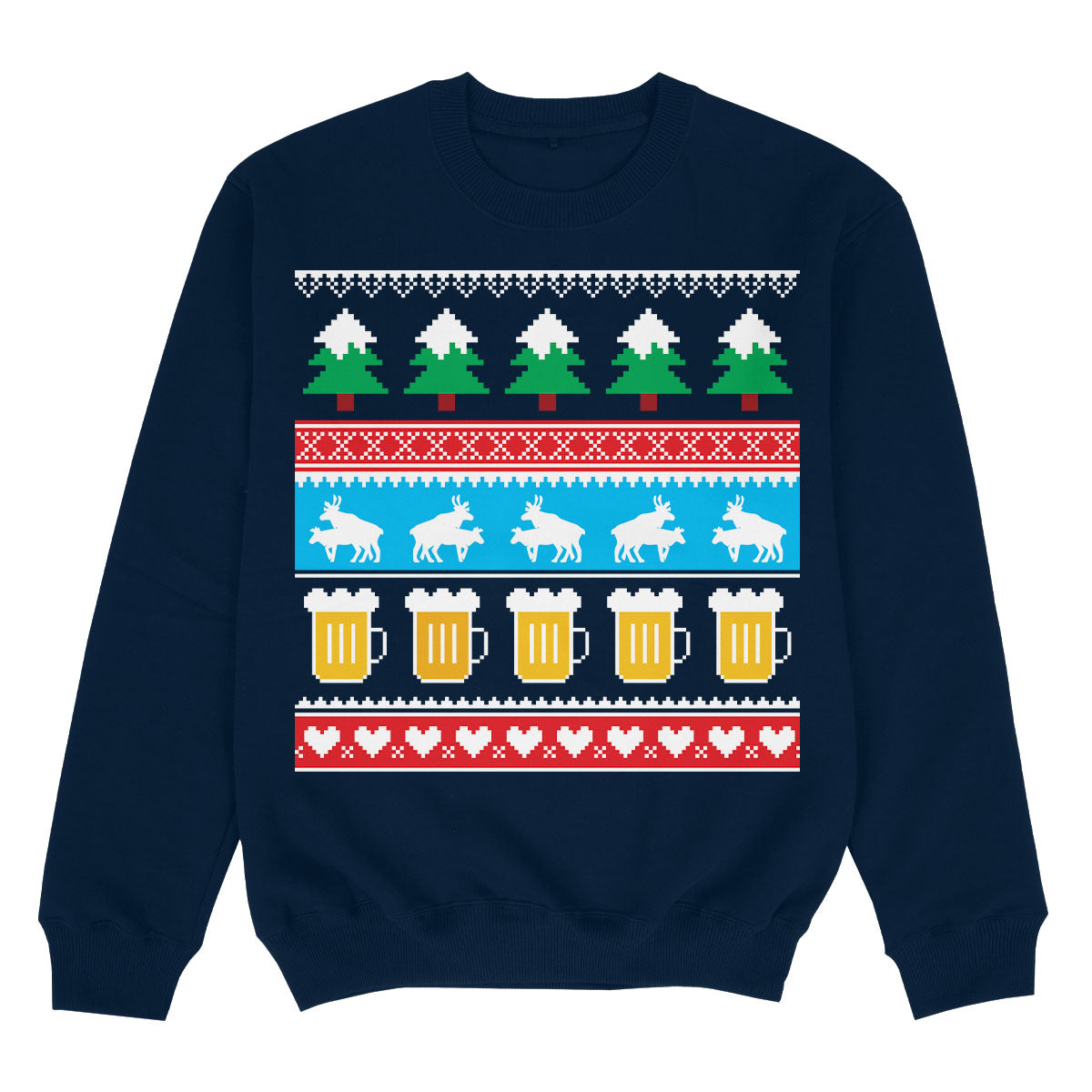 REINDEER PATTERN - Premium Sweater