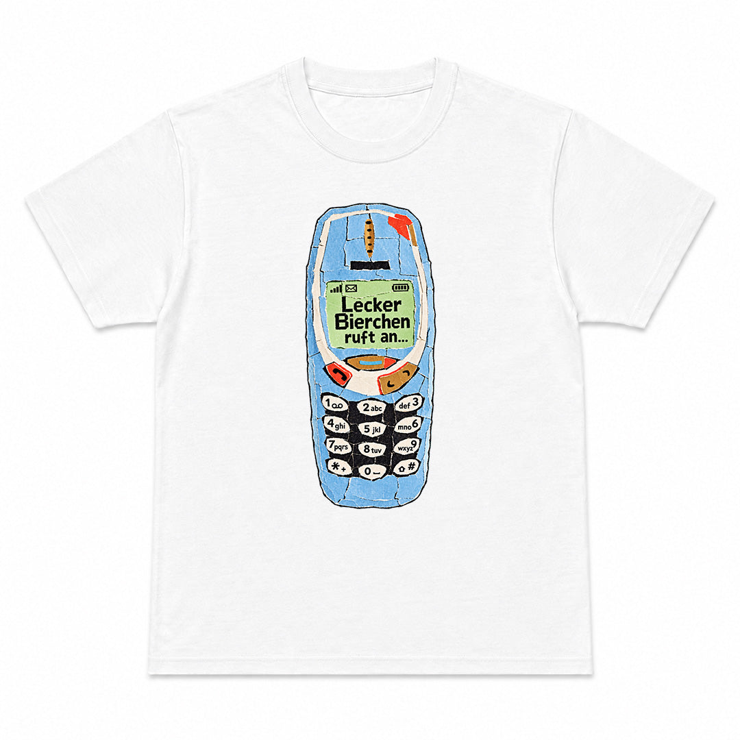 LECKER BIERCHEN RUFT AN - Camiseta Premium Unisex