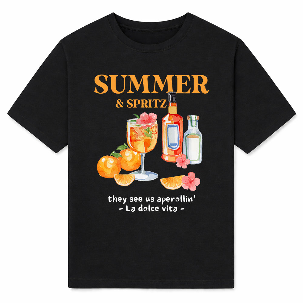 SUMMER & SPRITZ - Premium T-Shirt Unisex