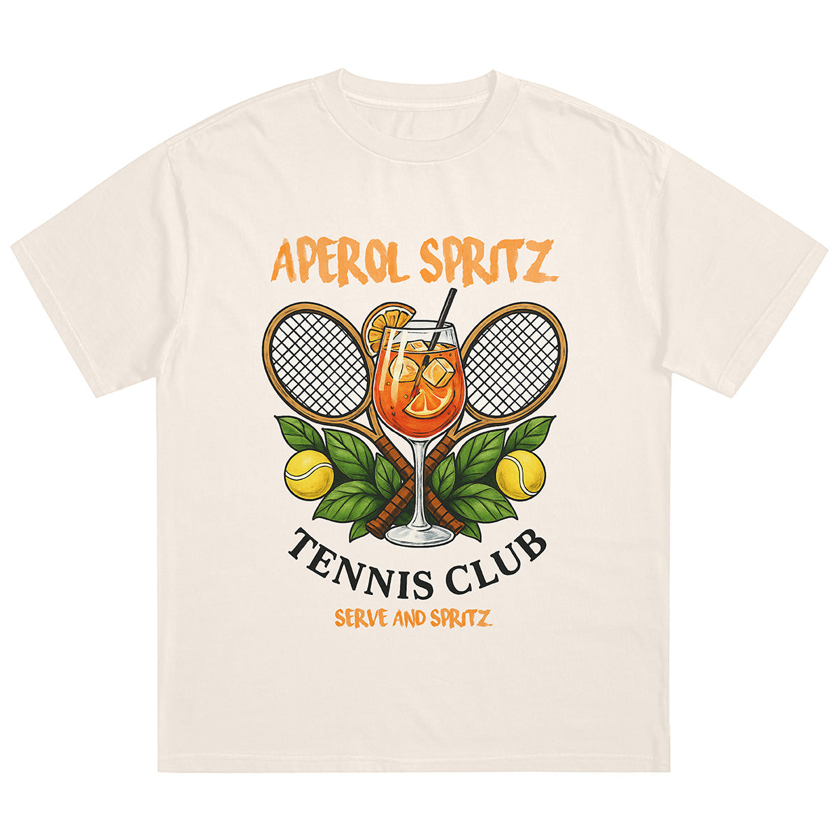 APEROL SPRITZ TENNIS CLUB - Premium Shirt Unisex