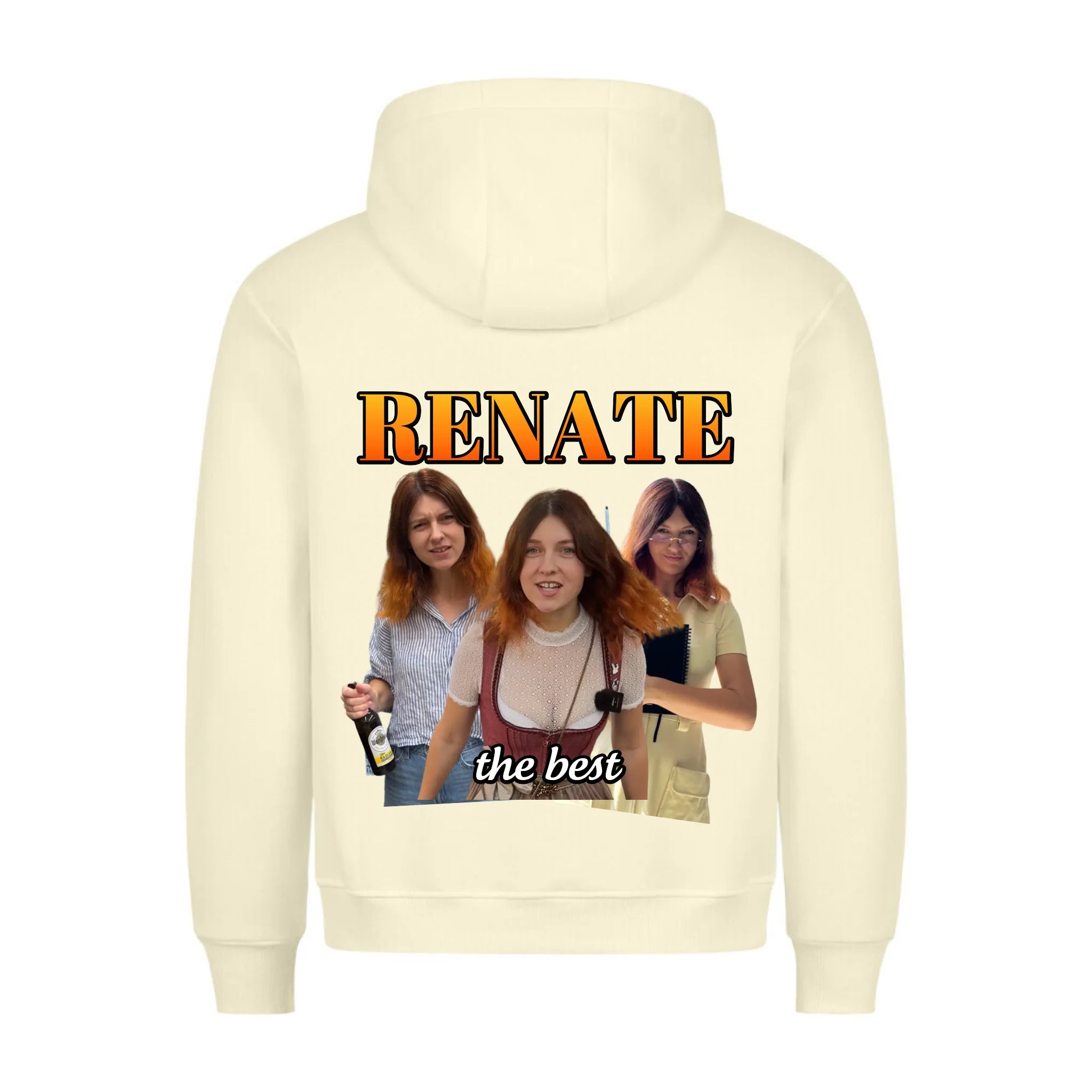 BEST GIRLFRIEND - Personalisierbarer Hoodie Backprint