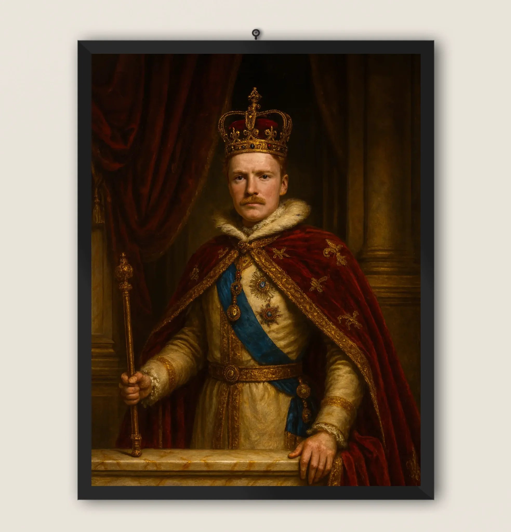 ROYAL PORTRAIT - Customizable Poster