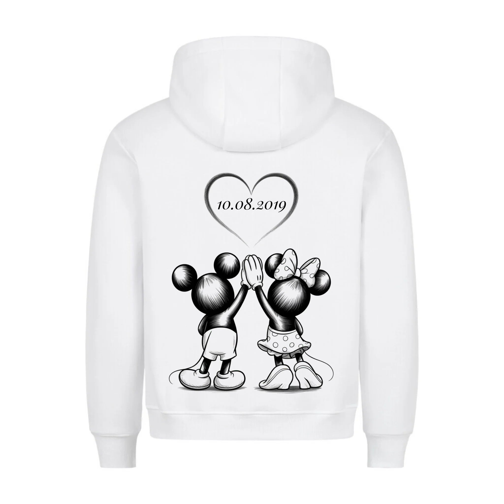 COUPLE MOUSE - Personalisierbarer Hoodie