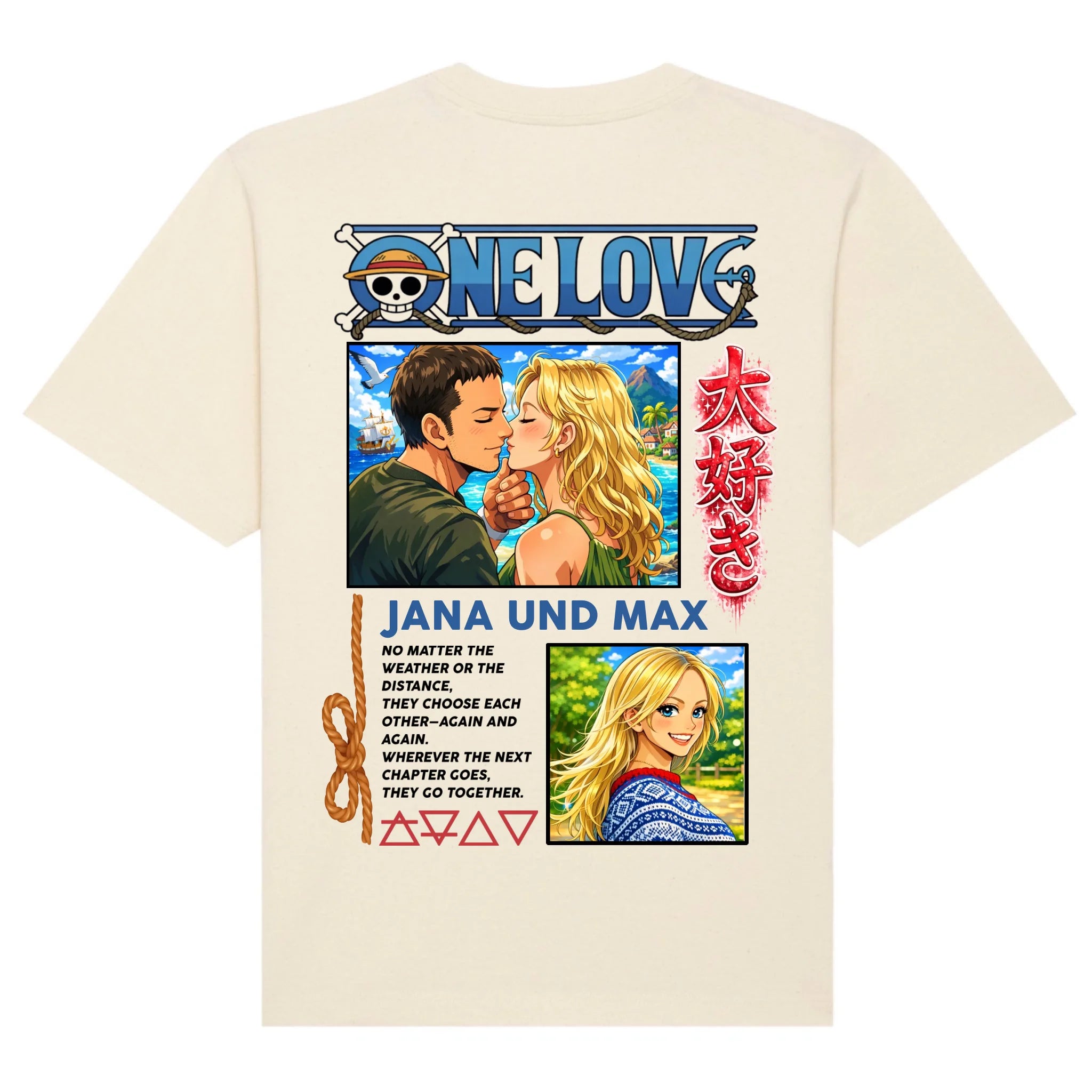 mockup shirt back natural