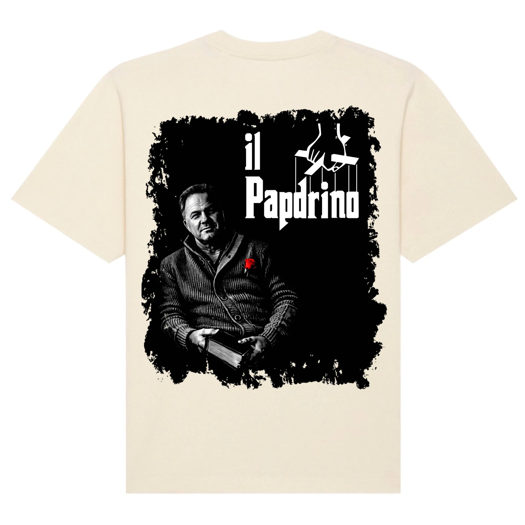 mockup shirt back natural