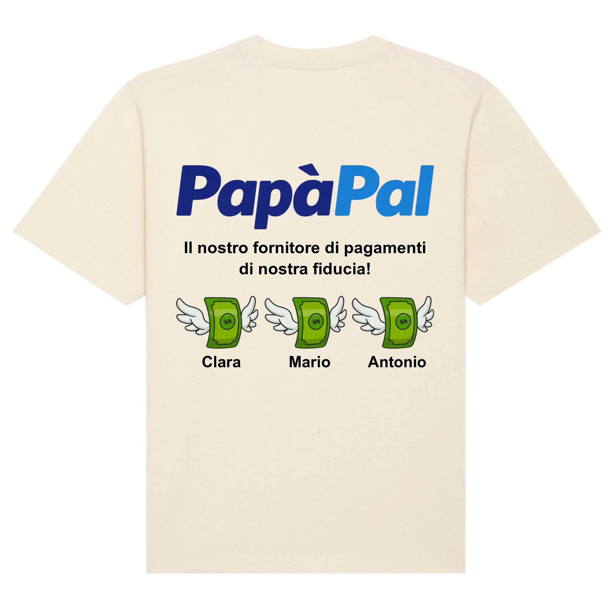 mockup shirt back natural
