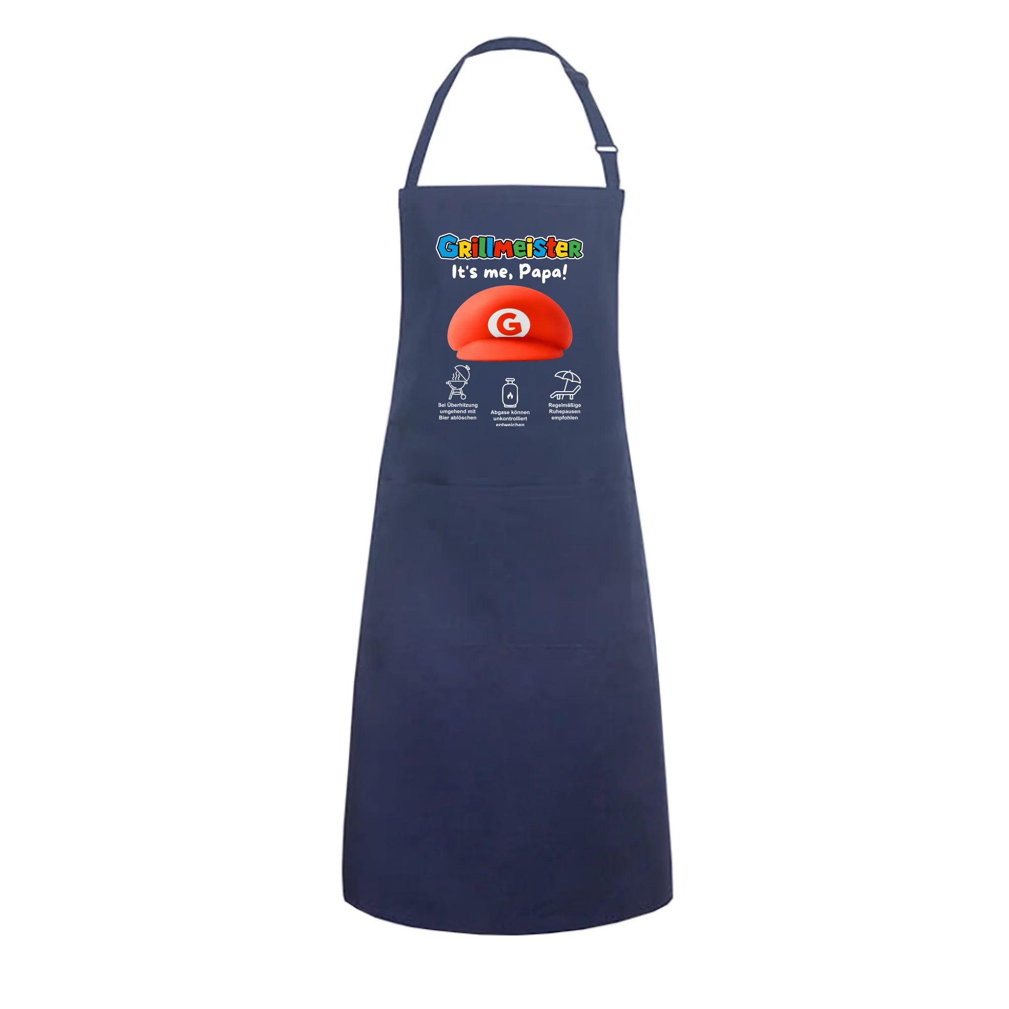 GRILLMEISTER PAPA - Personalisierbare Grillschürze