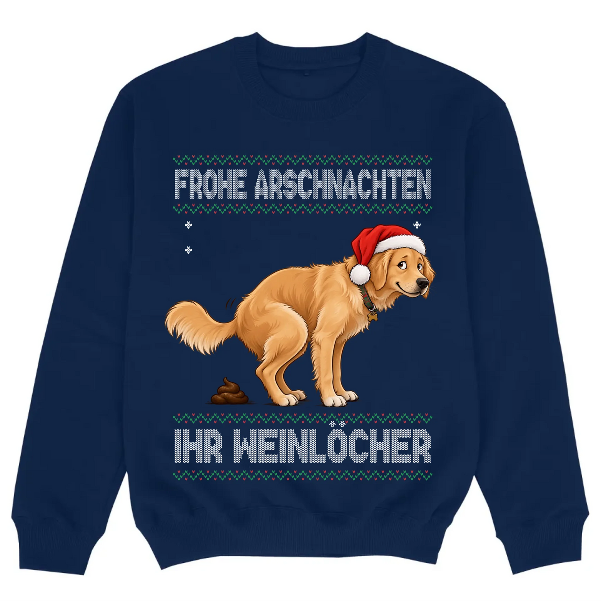 mockup sweater navy