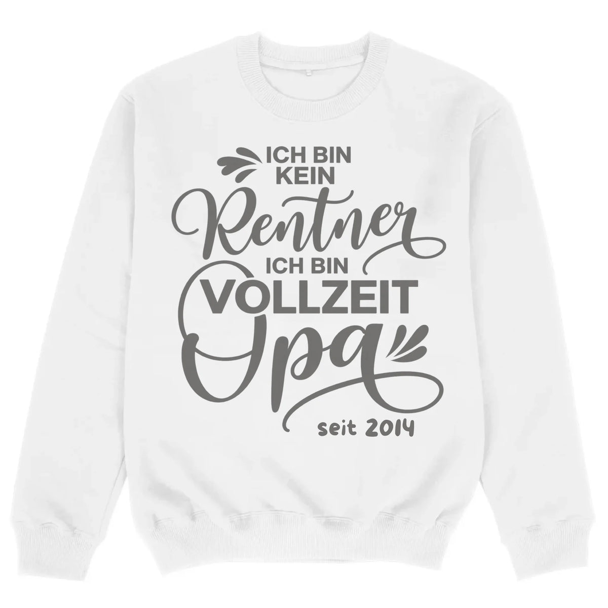 mockup sweater white