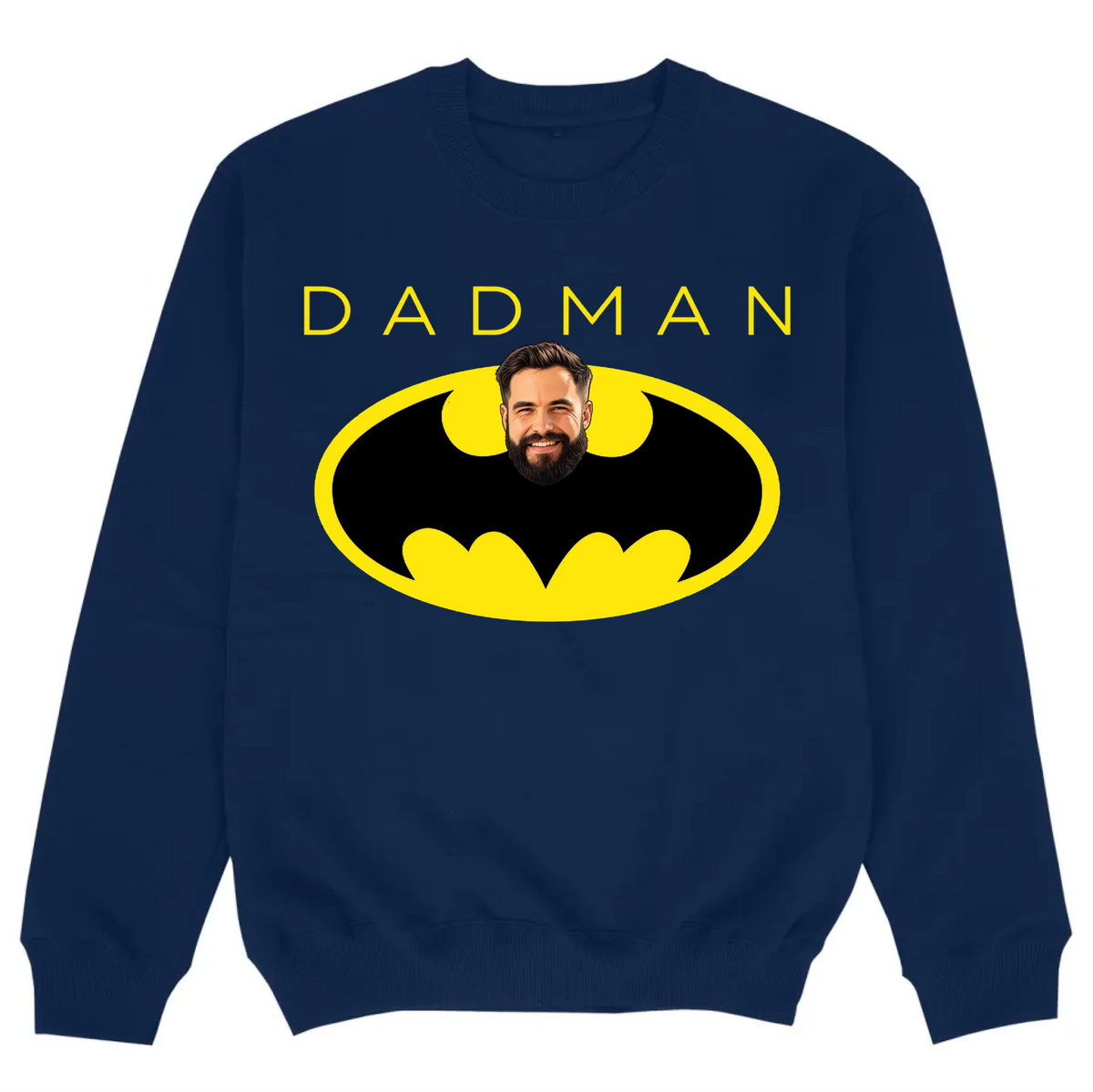mockup sweater navy