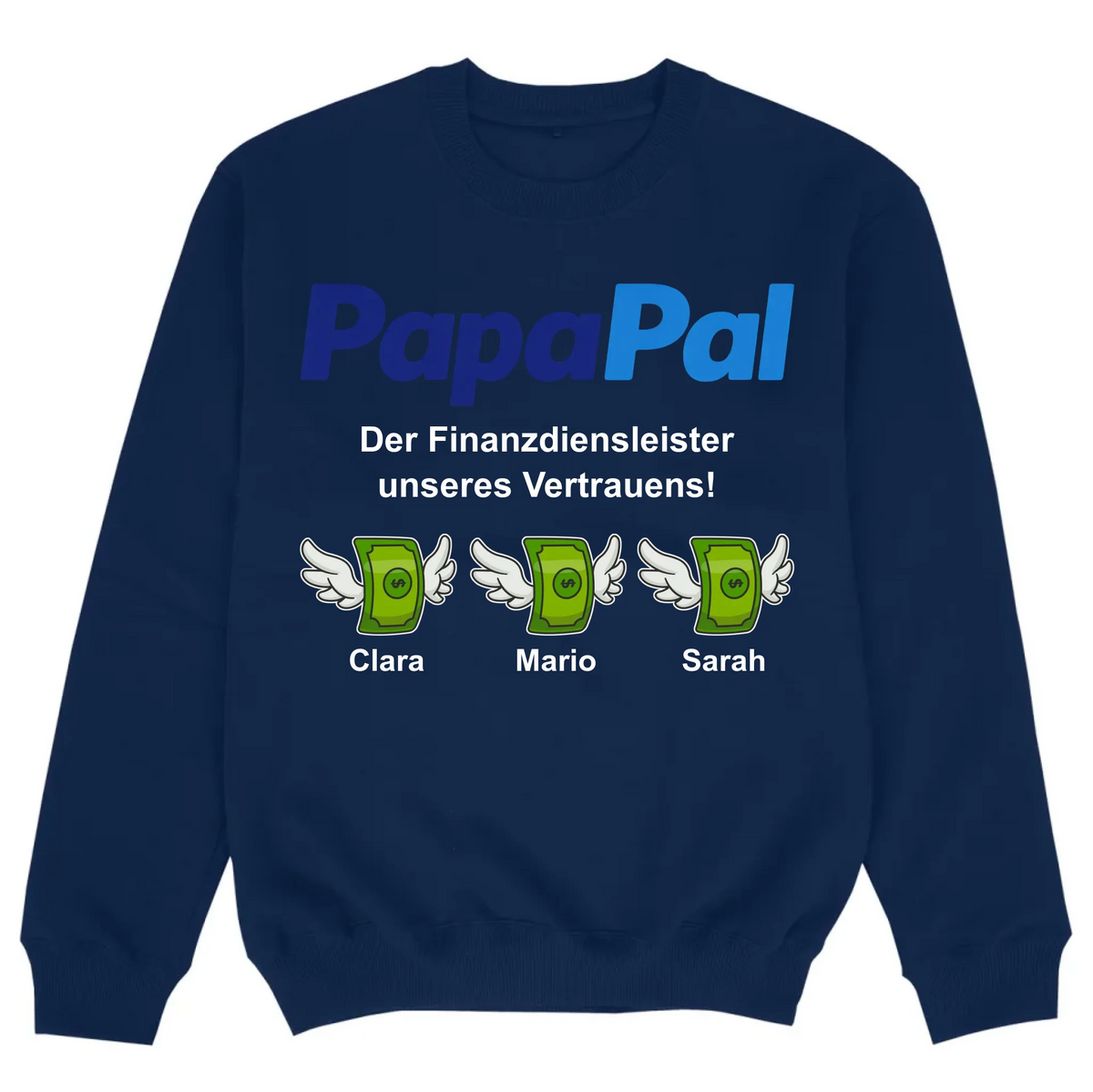 mockup sweater navy