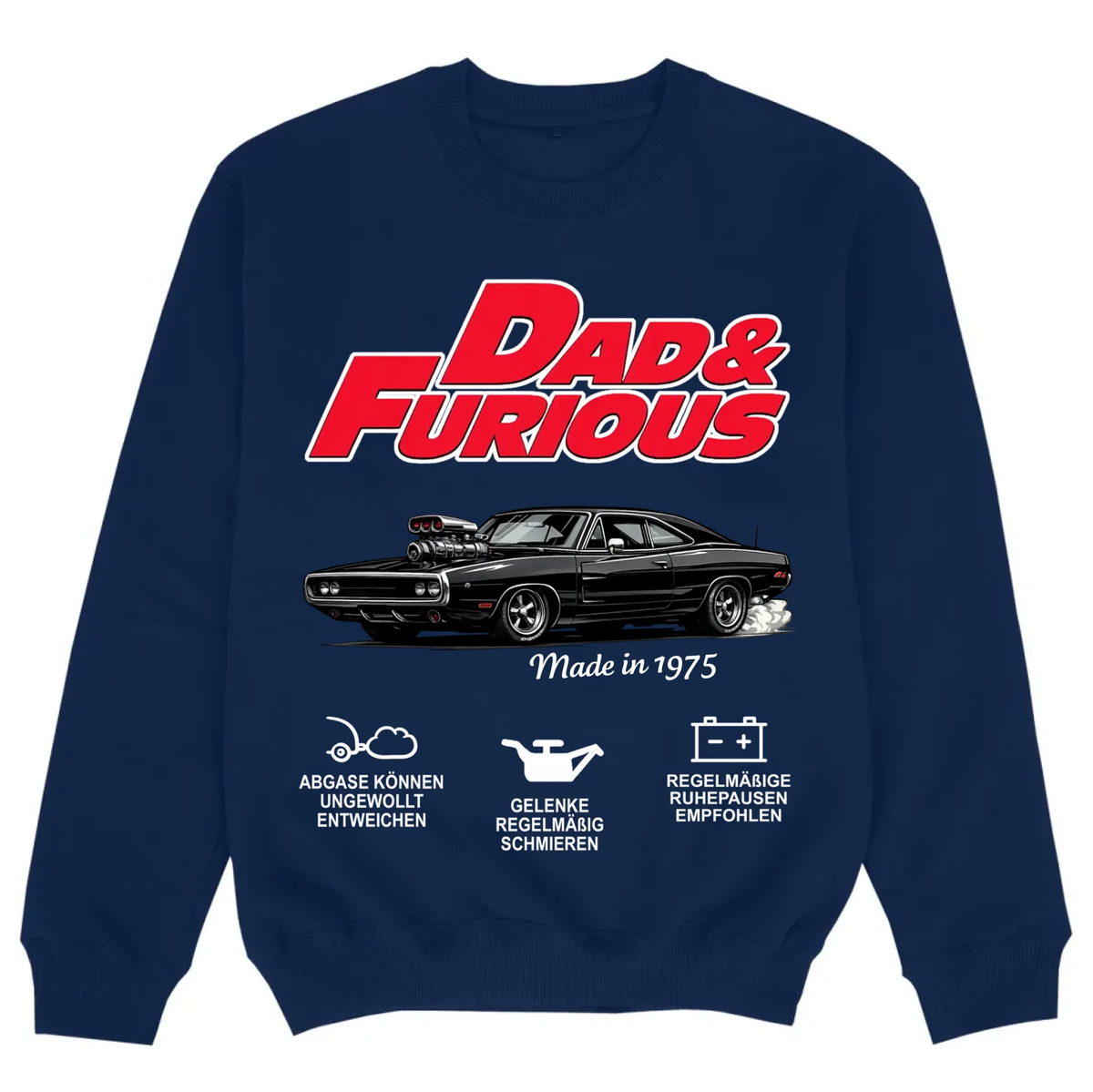 mockup sweater navy