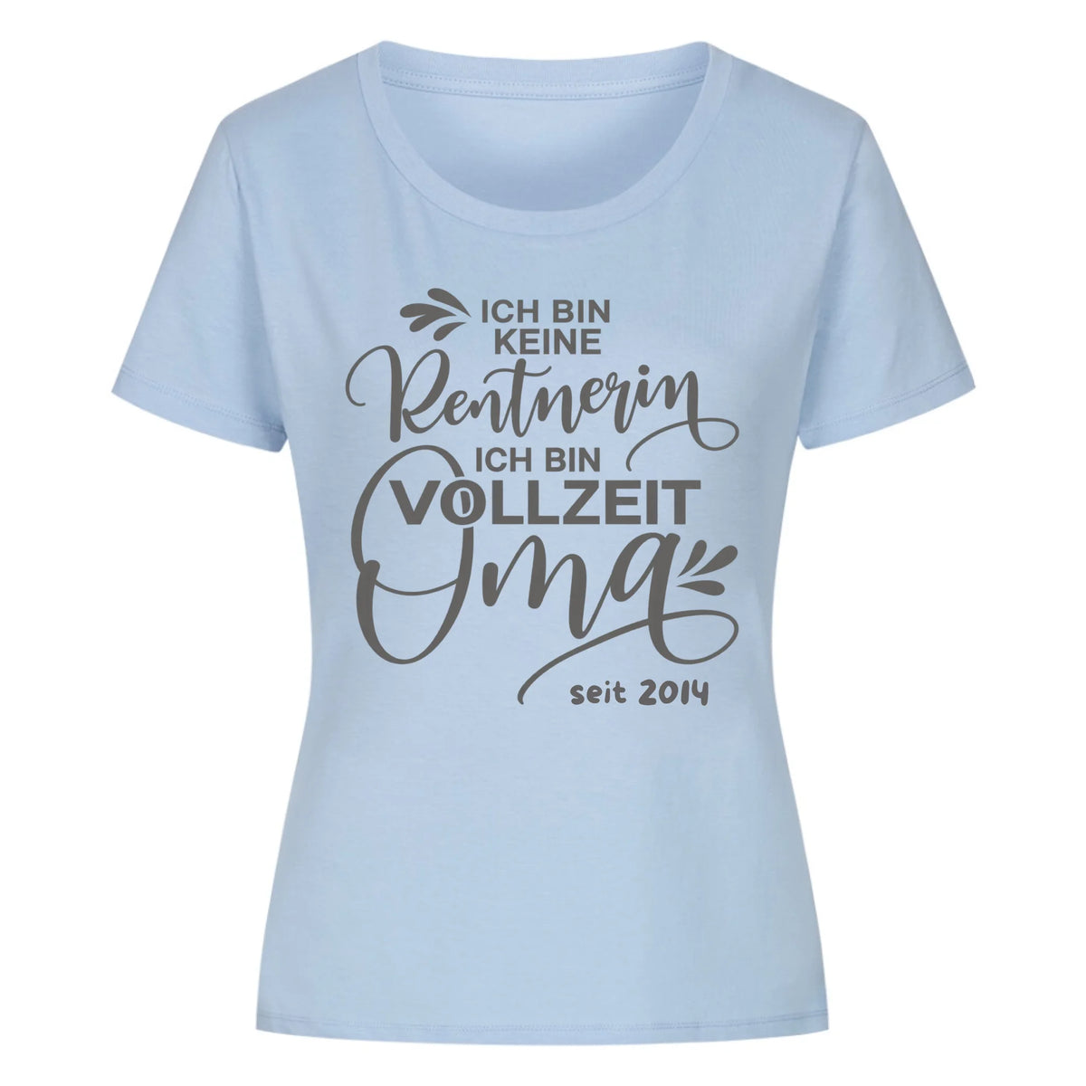 OMA VOLLZEIT - Personalisierbares T-Shirt Damen