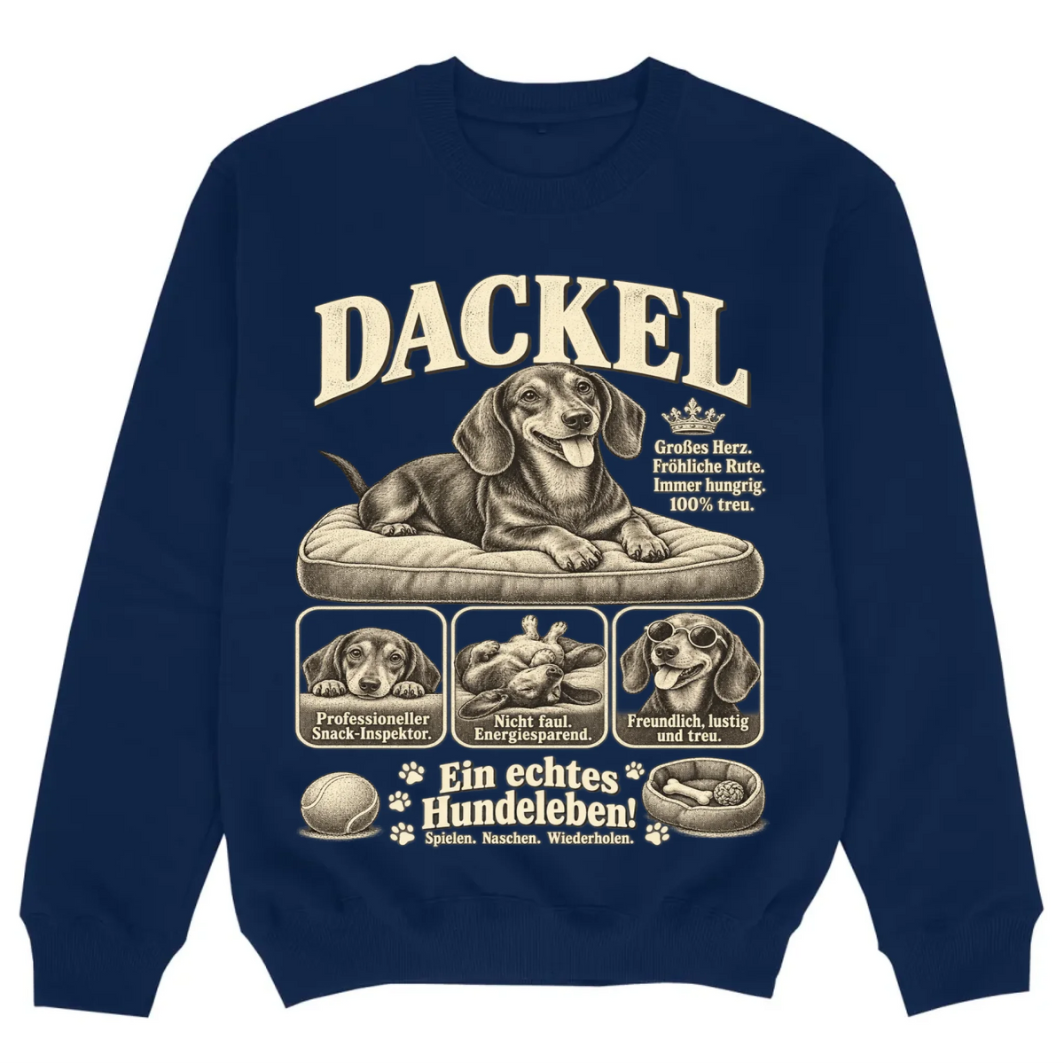 mockup sweater navy