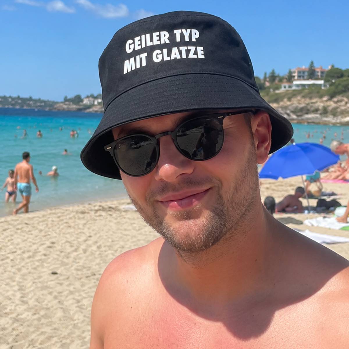 GEILER TYP MIT GLATZE - Bucket Hat