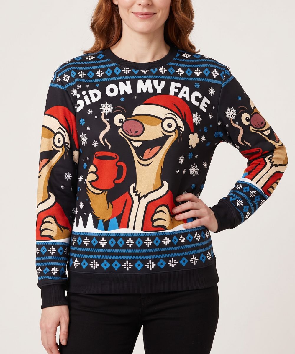SID ON MY FACE - Signature Christmas Sweater
