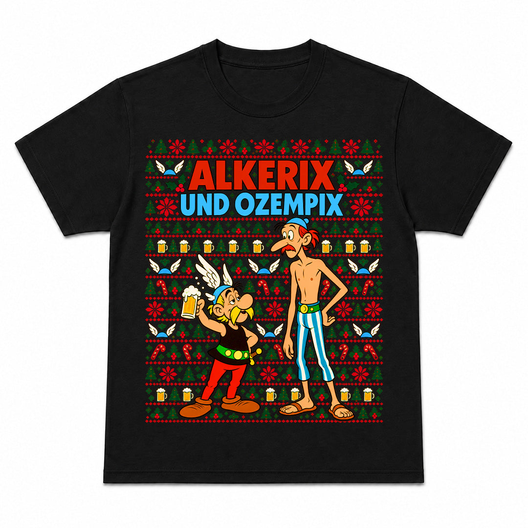ALKERIX UND OZEMPIX - T-Shirt Premium Unisex