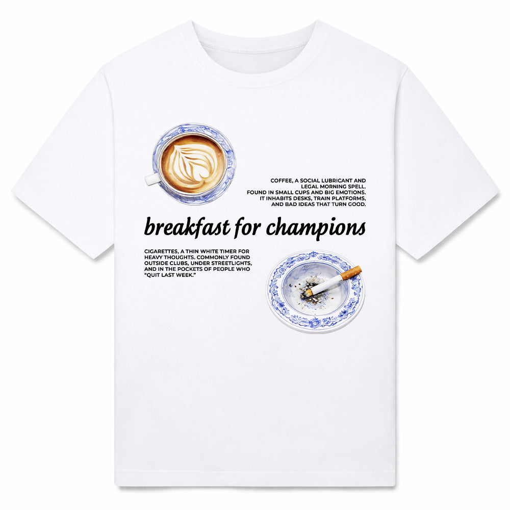 BREAKFAST FOR CHAMPIONS - Premium Shirt Unisex