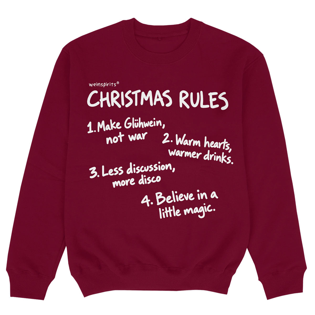 CHRISTMAS RULES - Sudadera Premium