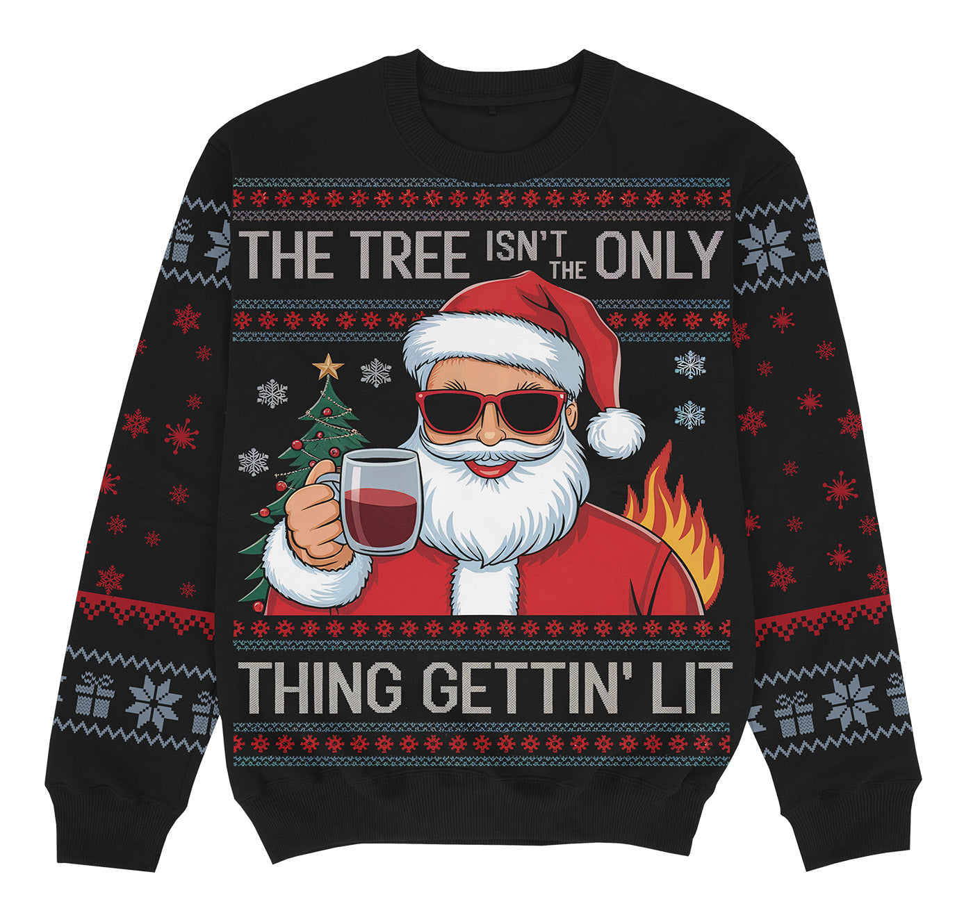 GETTIN' LIT - Christmas Ugly Sweater