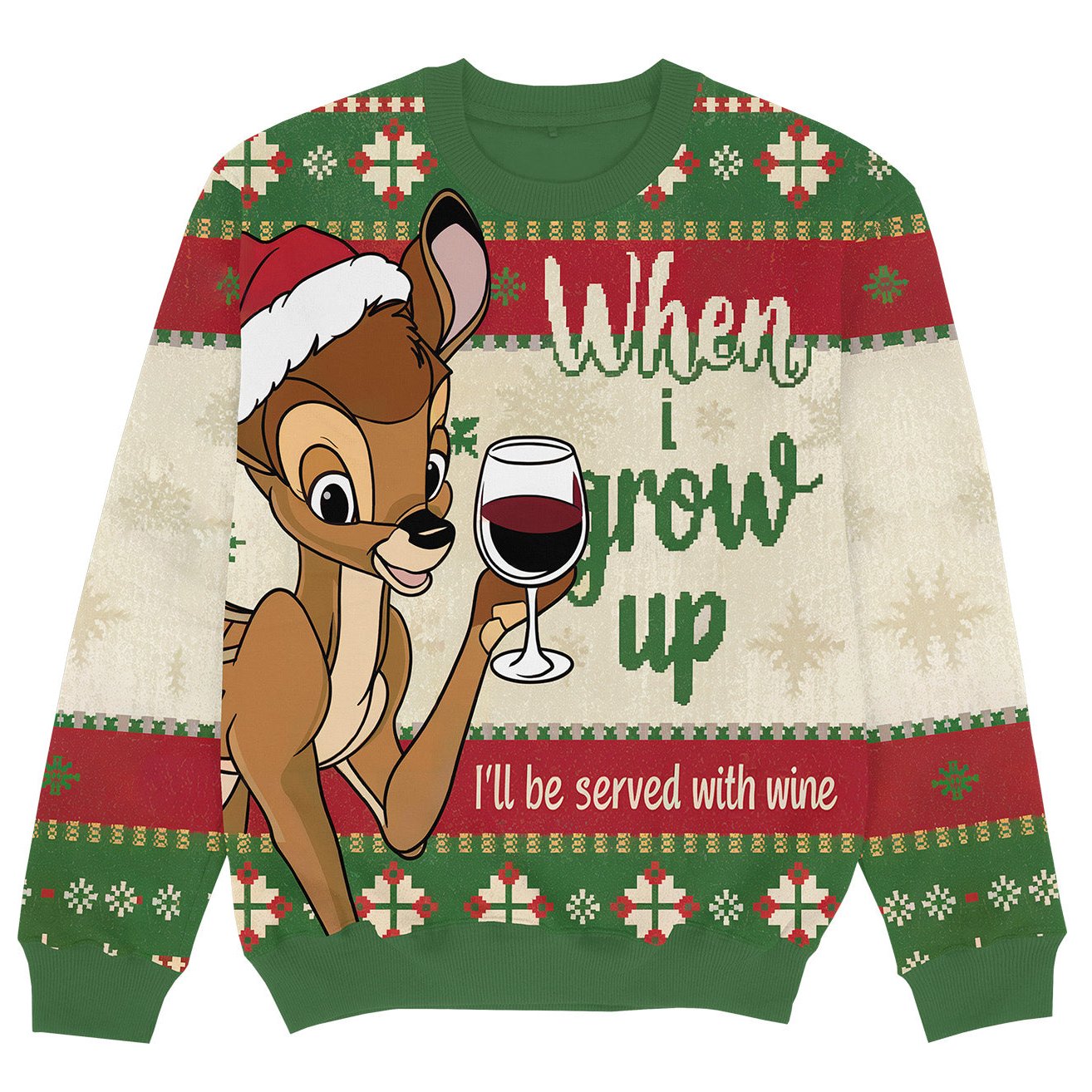 WHEN I GROW UP - Christmas Ugly Sweater