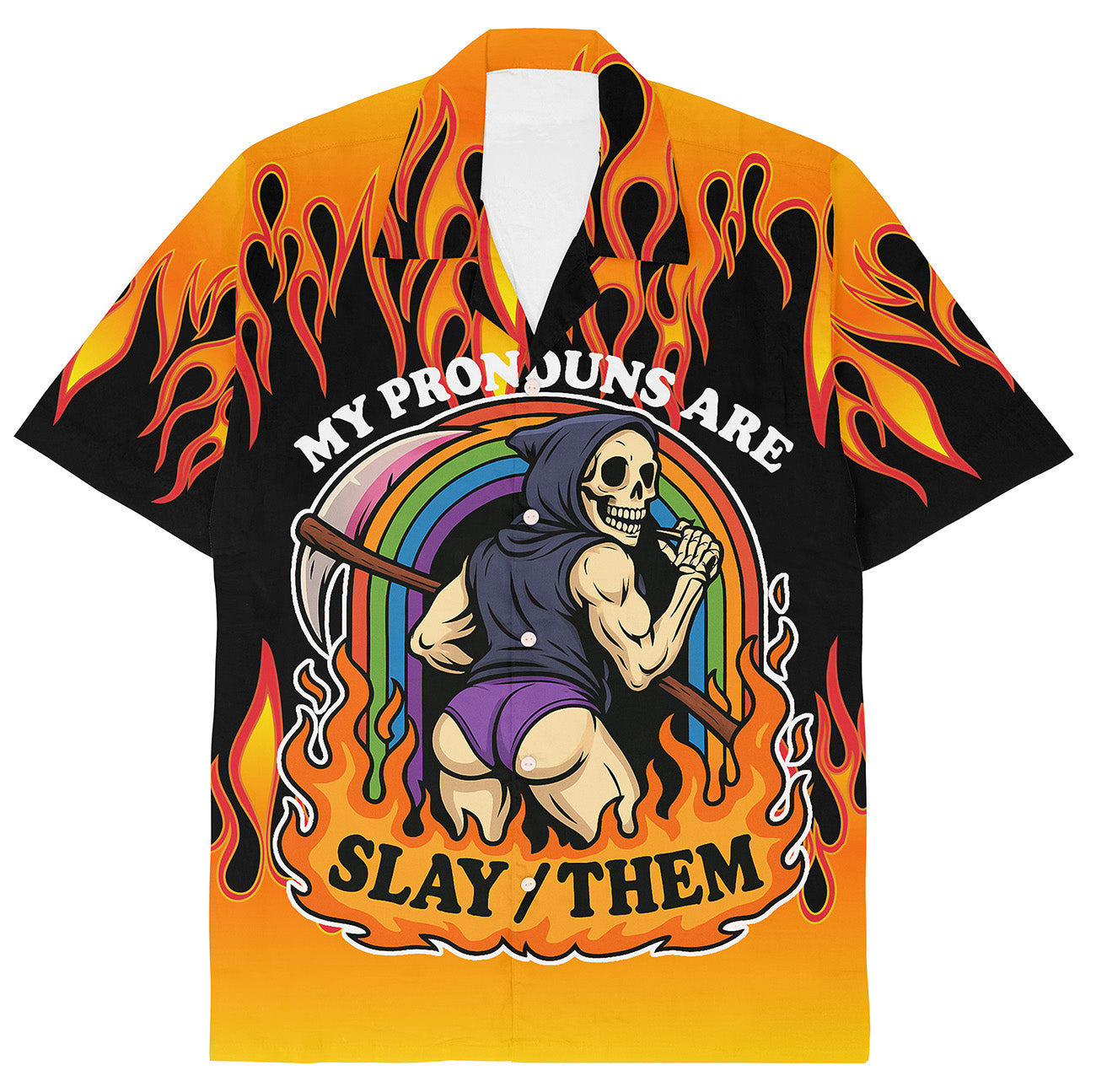 MY PRONOUNS - Hawaiihemd