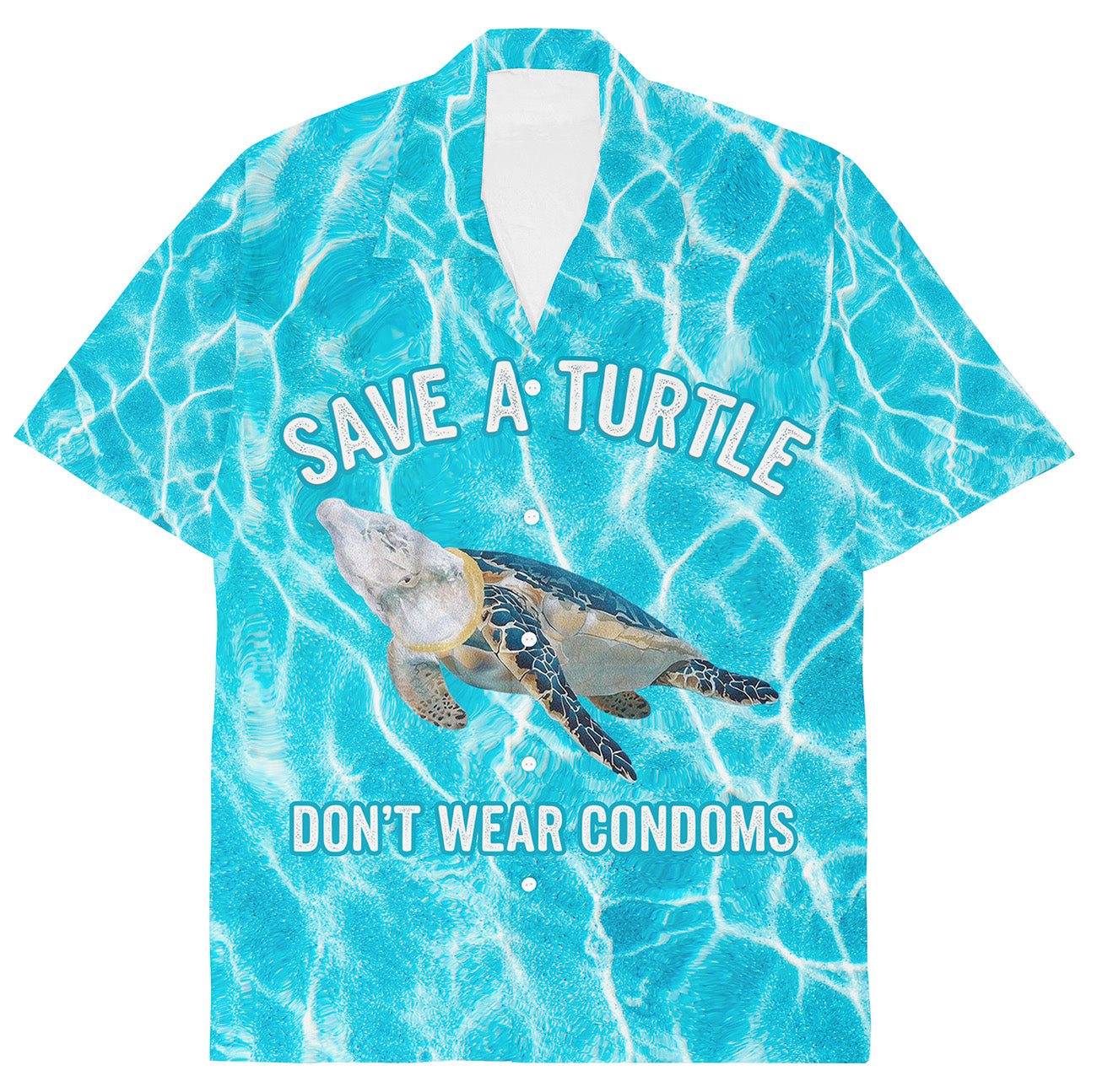 SAVE A TURTLE - Hawaiihemd