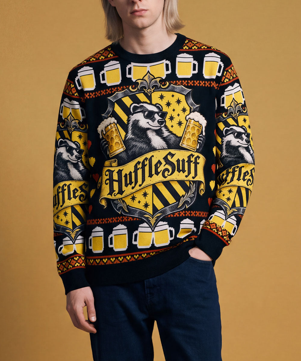 HUFFLESUFF - Sudadera navideña Signature
