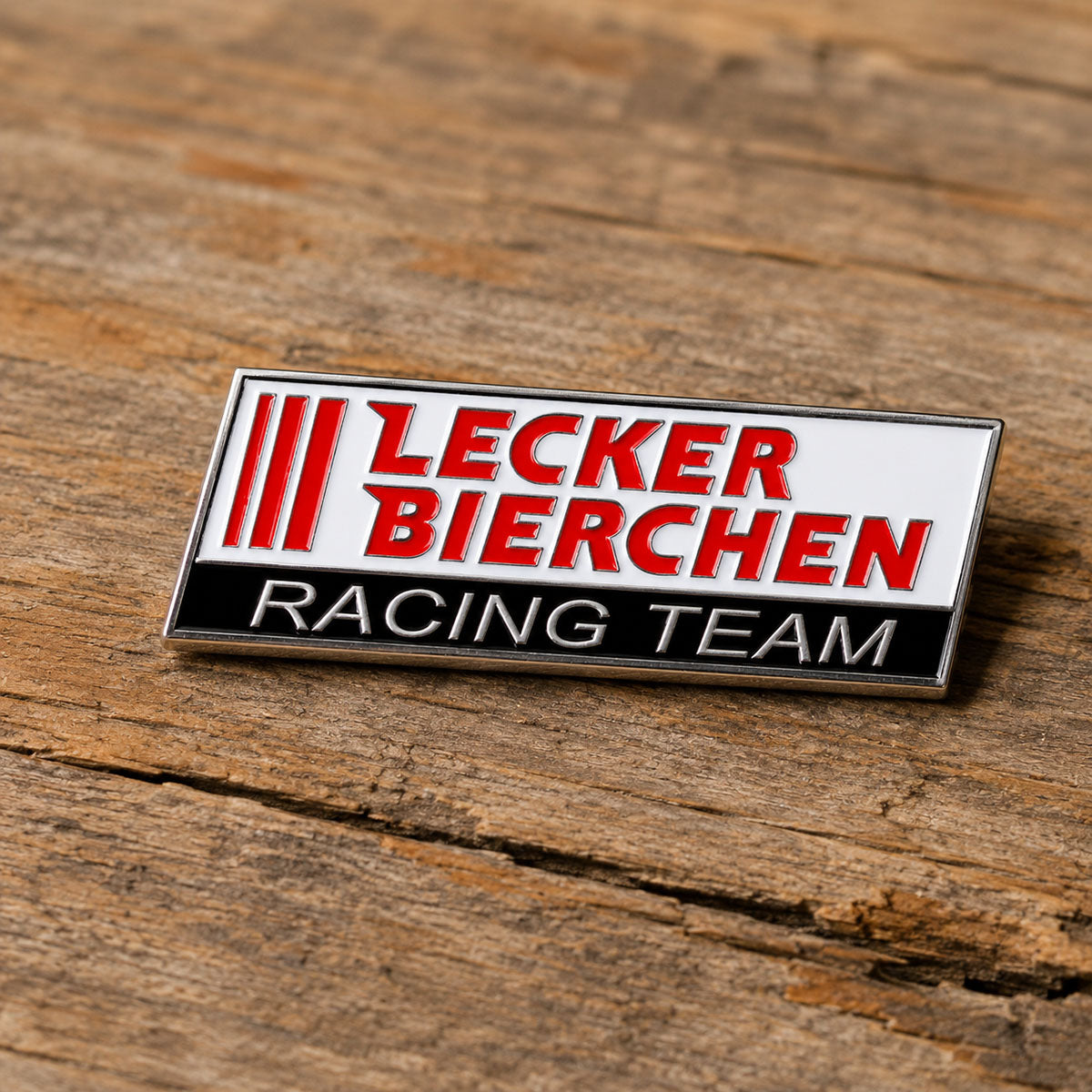 LECKER BIERCHEN RACING - Trachten-Anstecker