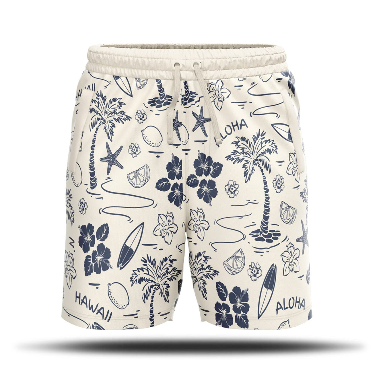 ALOHA - Fullprint Badeshort